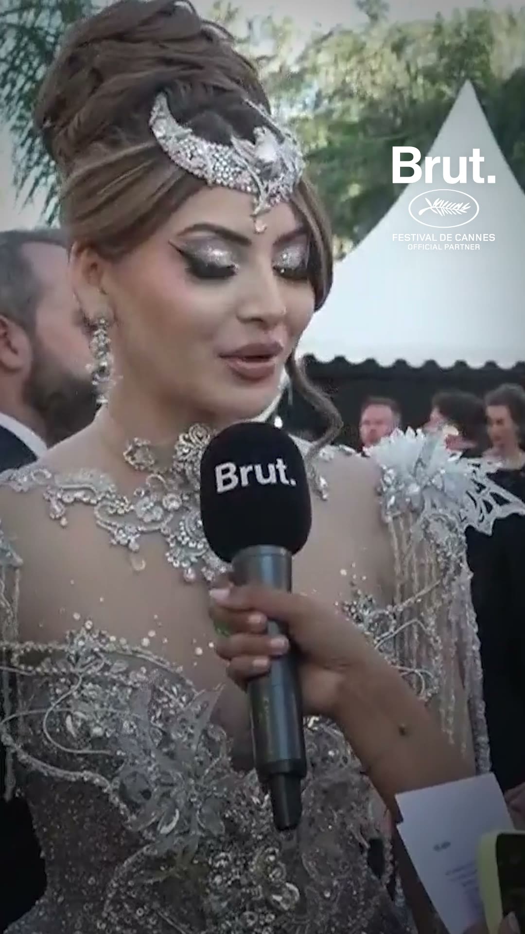 What did Urvashi Rautela tell Brut at Cannes Film Festival?