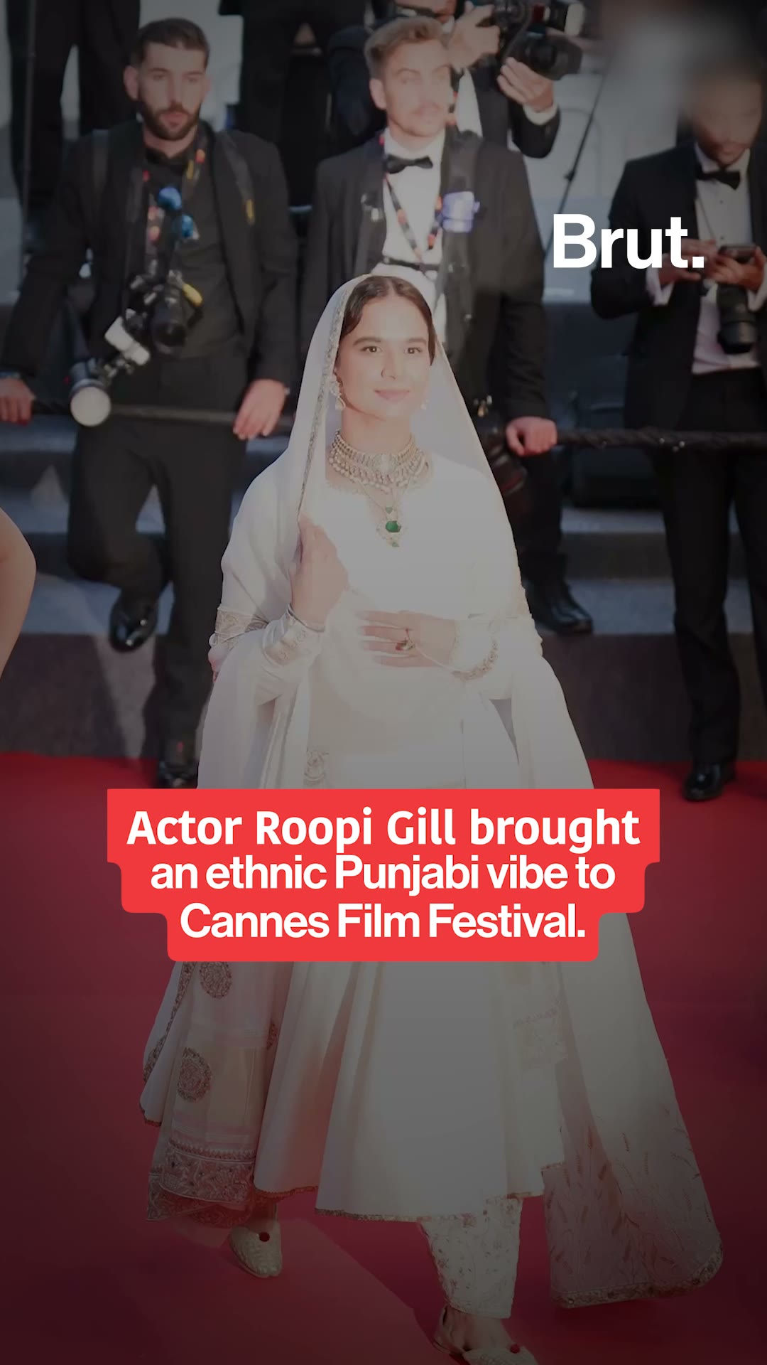 From Punjab to Cannes: Roopi Gill's ethnic look