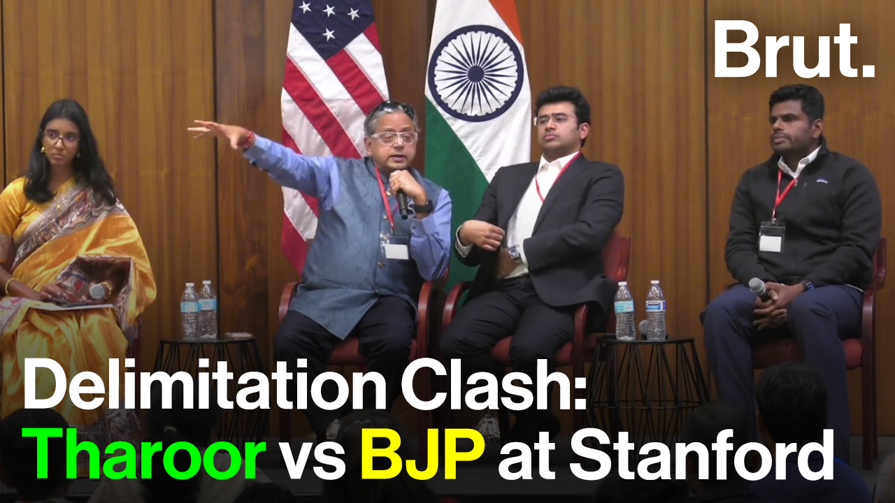 shashi-tharoor-vs-bjp-faceoff-over-delimitation-at-stanford-india-conference