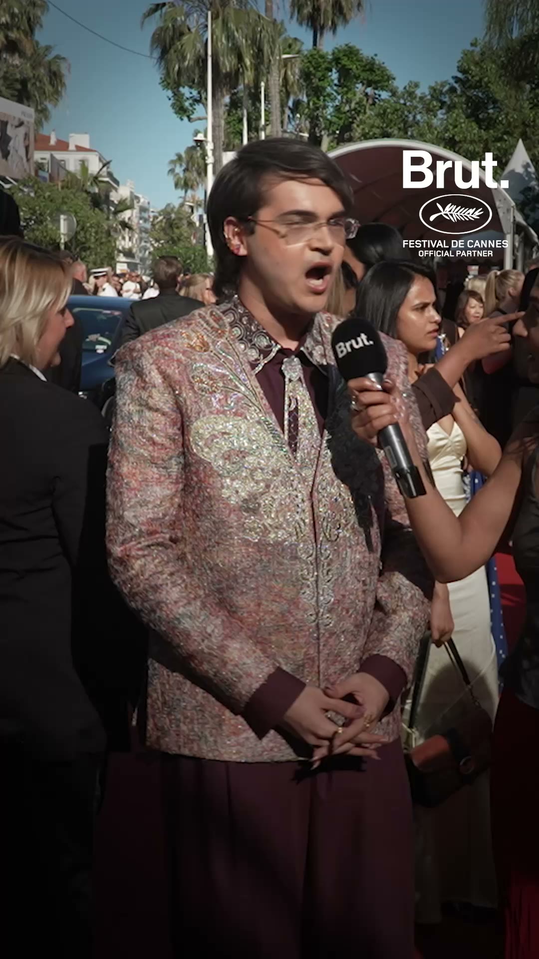 Sufi Motiwala brings queer Muslim representation to Cannes red carpet