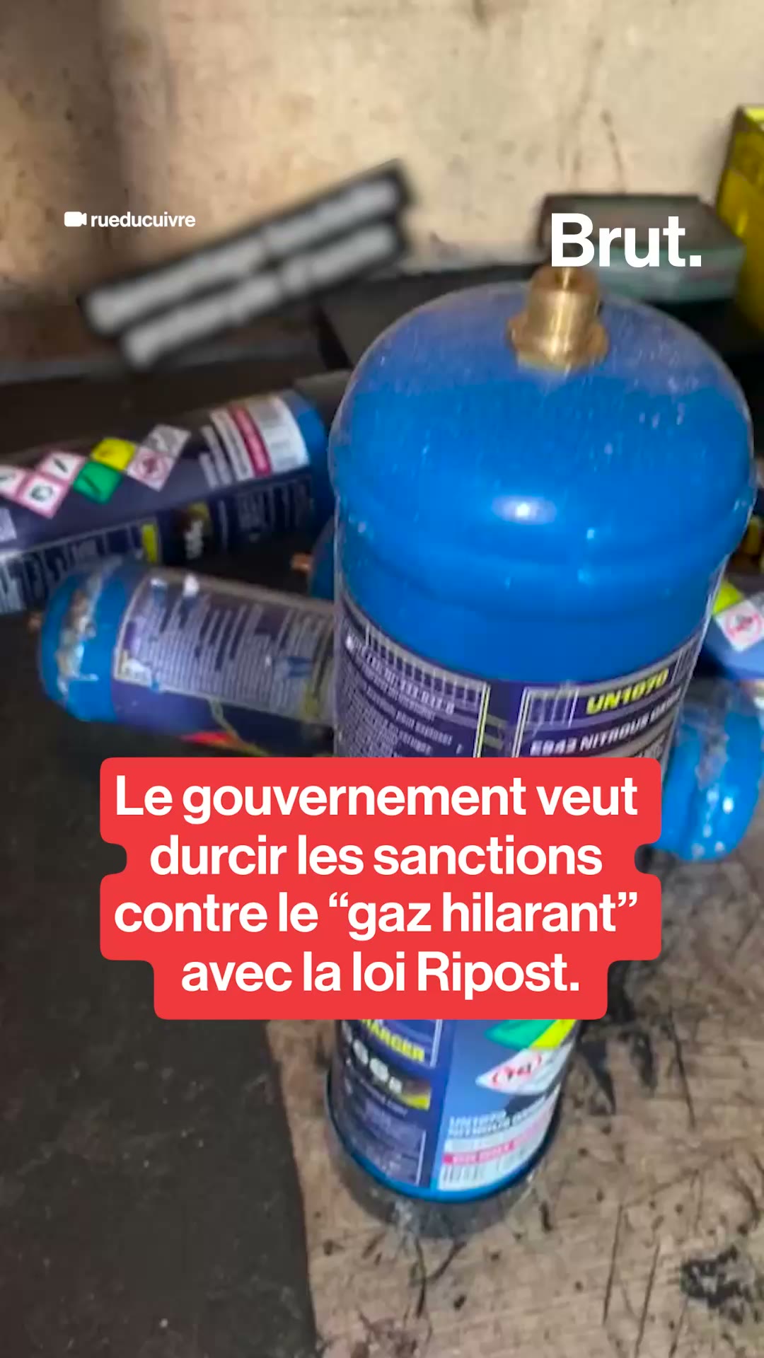 Le gouvernement veut durcir les sanctions contre le “gaz hilarant” avec la loi Ripost.