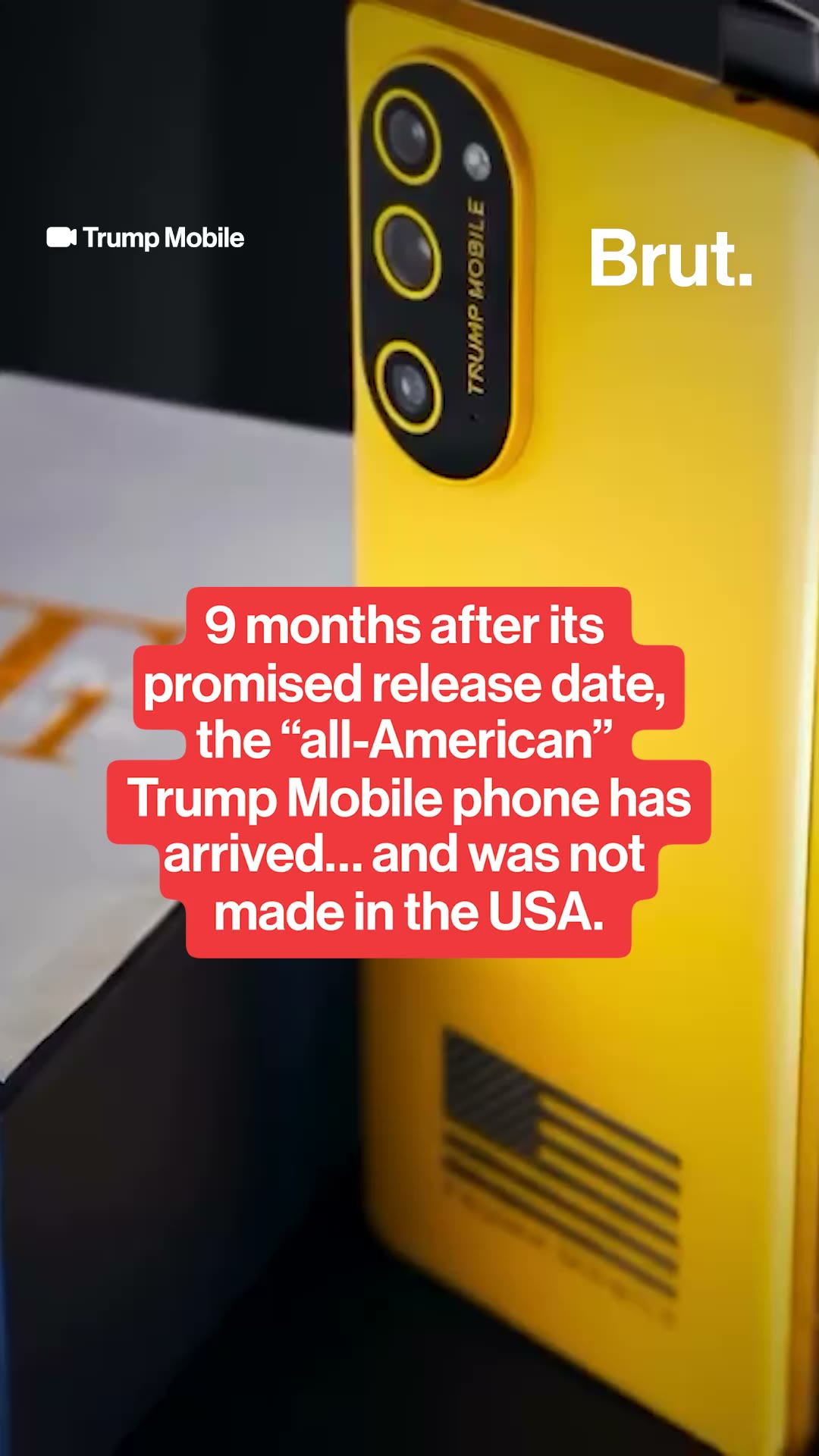 Trump mobile phones ship to Americans