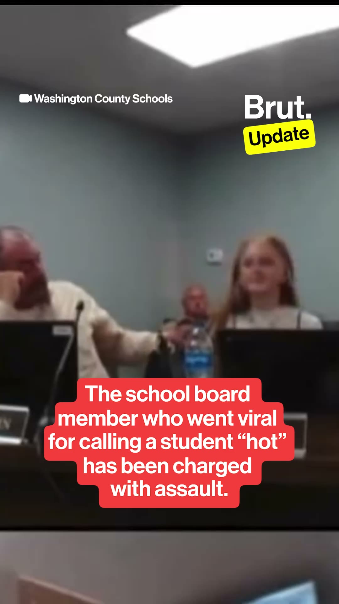 School board member charged with assault after calling minor student "hot."