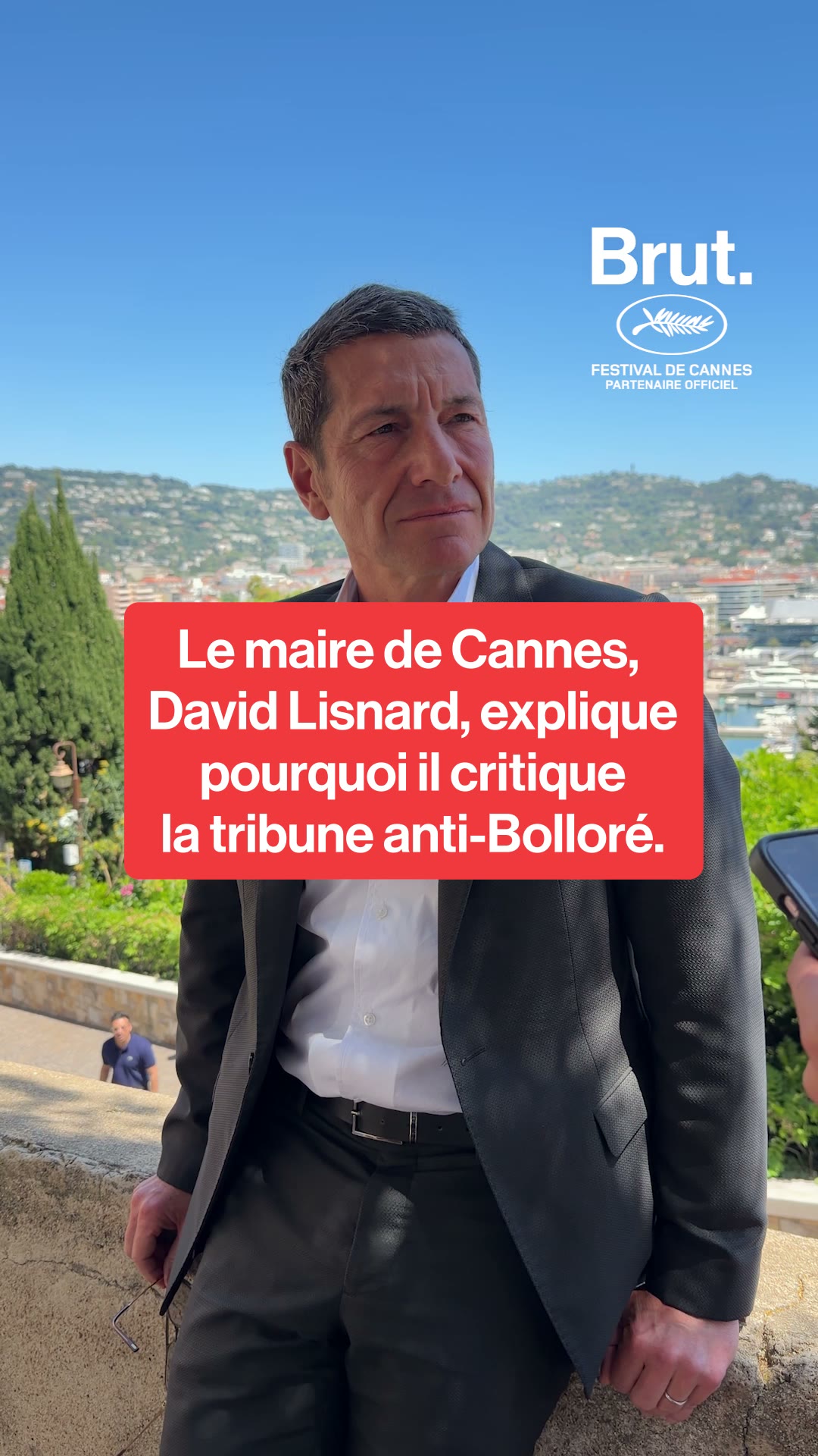 Pétition anti-Bolloré : David Lisnard, maire de Cannes, précise sa position