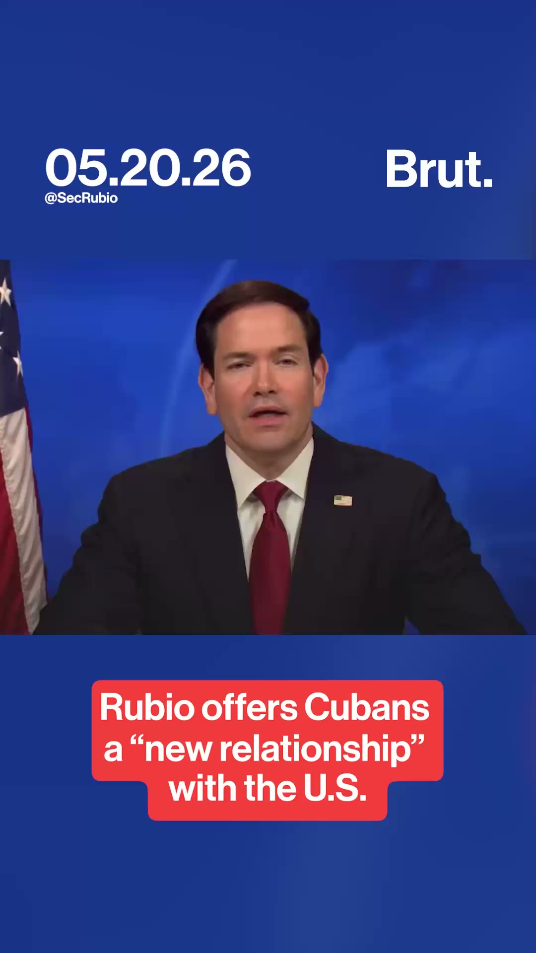 Rubio offers Cubans a “new relationship” with the U.S.