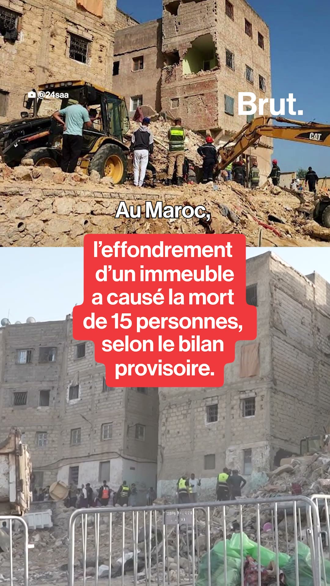 Maroc : au moins 15 morts dans l’effondrement d’un immeuble à Fès