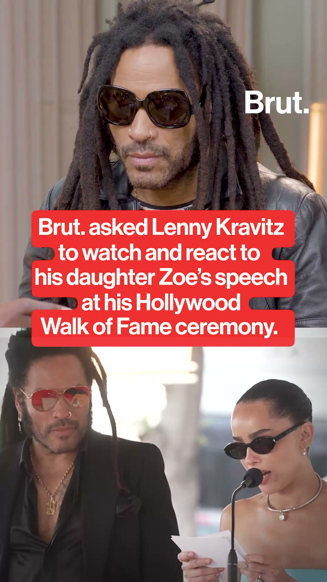 Lenny Kravitz spoke to Brut. about his iconic netted shirts.