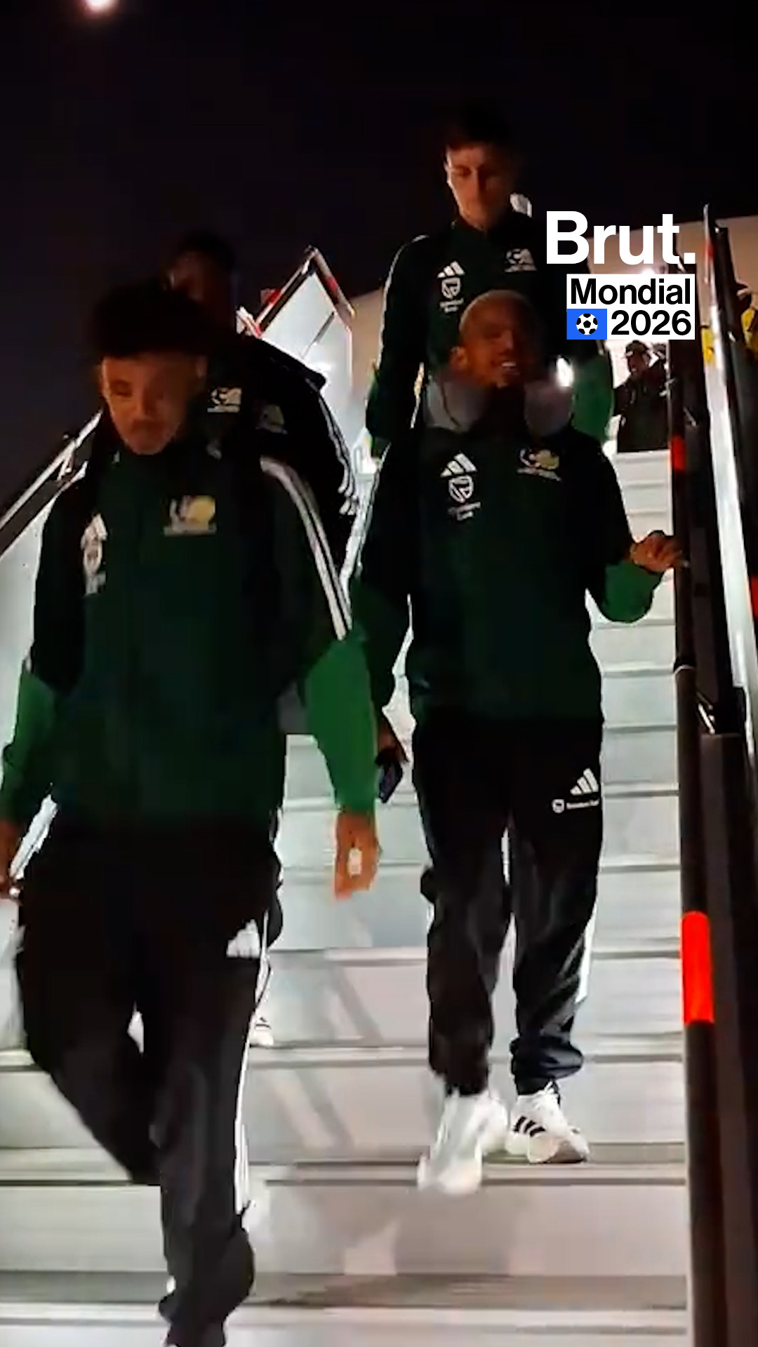 🇿🇦 Les Bafana Bafana d'Afrique du Sud sont au Mexique pour la Coupe du monde.