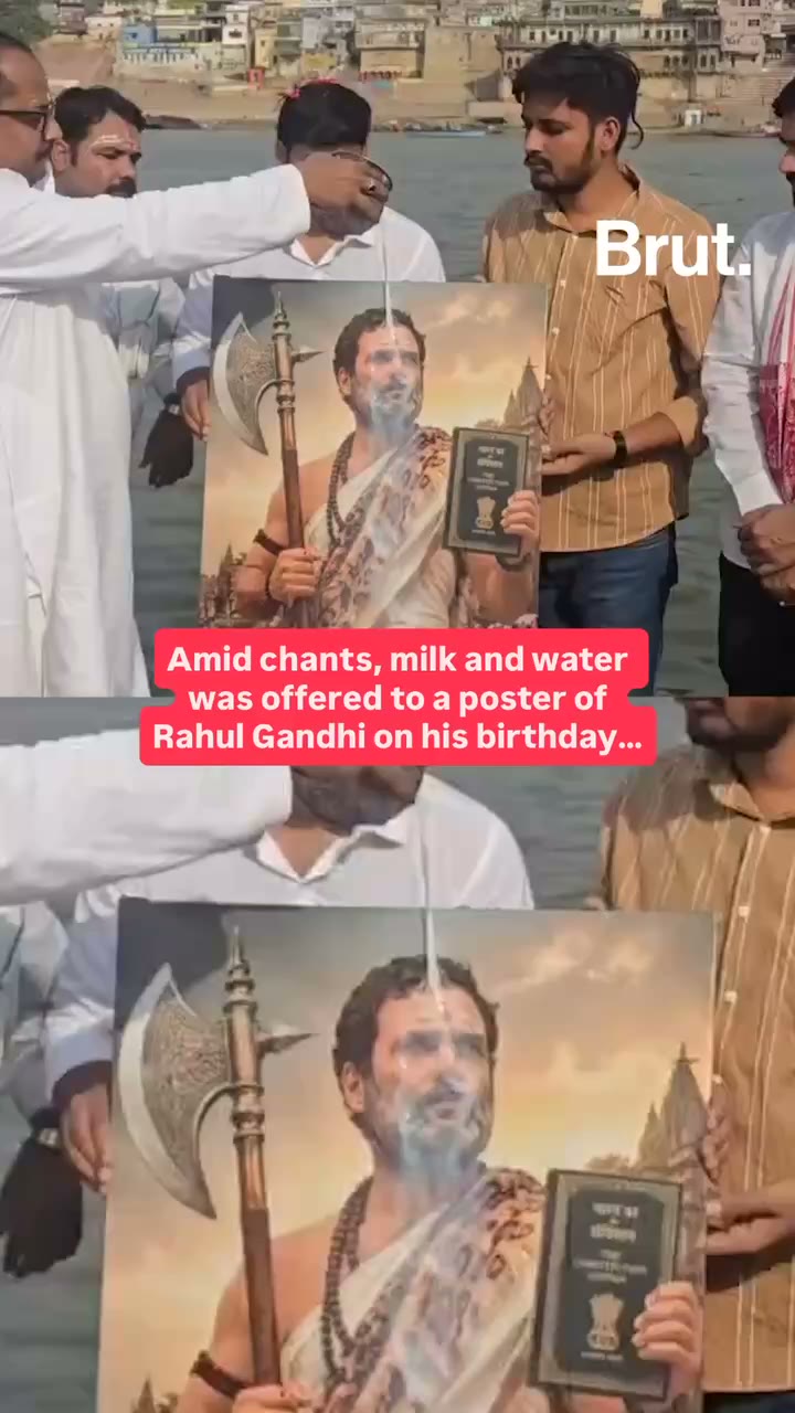 Rahul Gandhi gets a makeover on his birthday