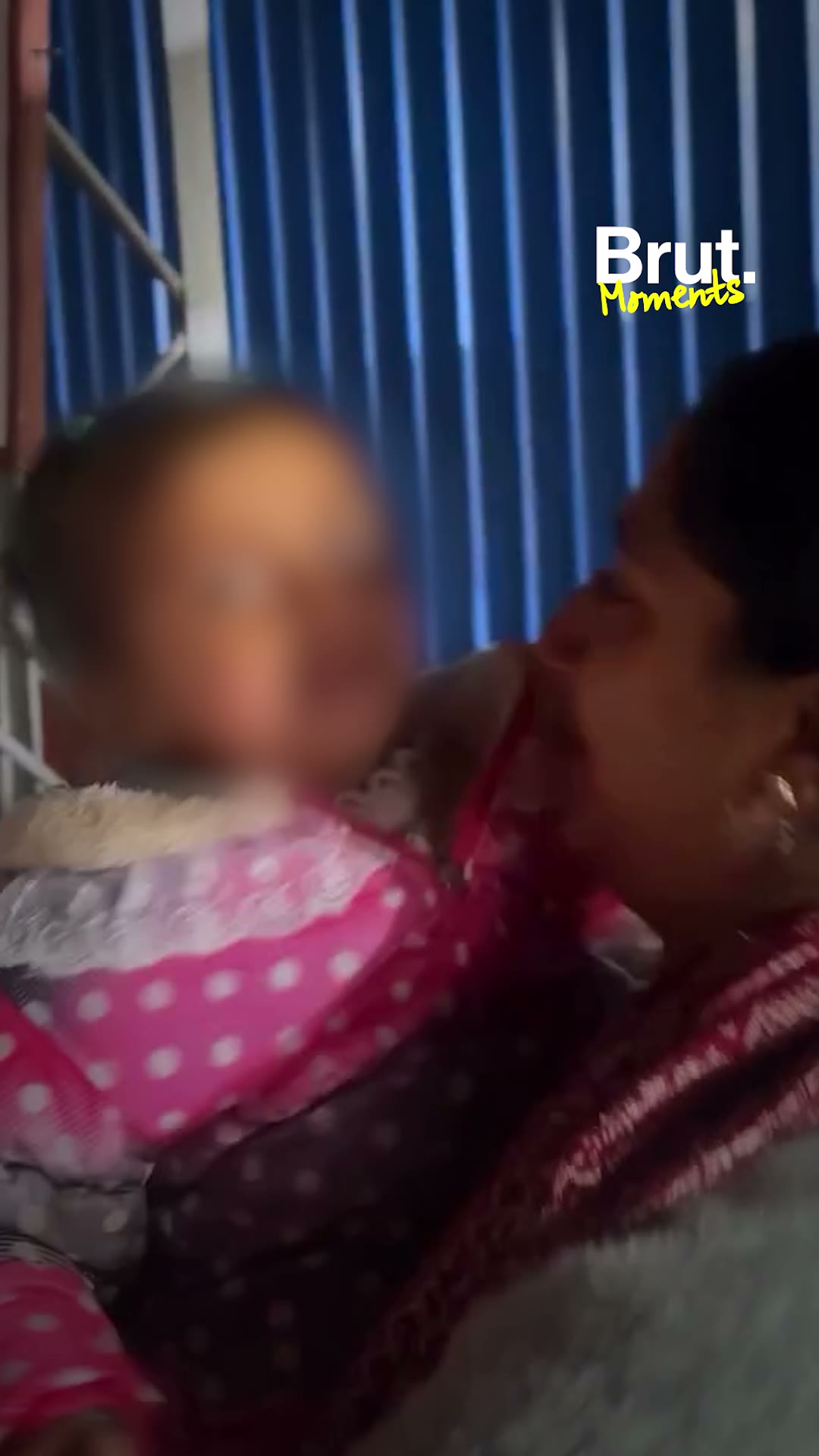 Army officer's emotional moment