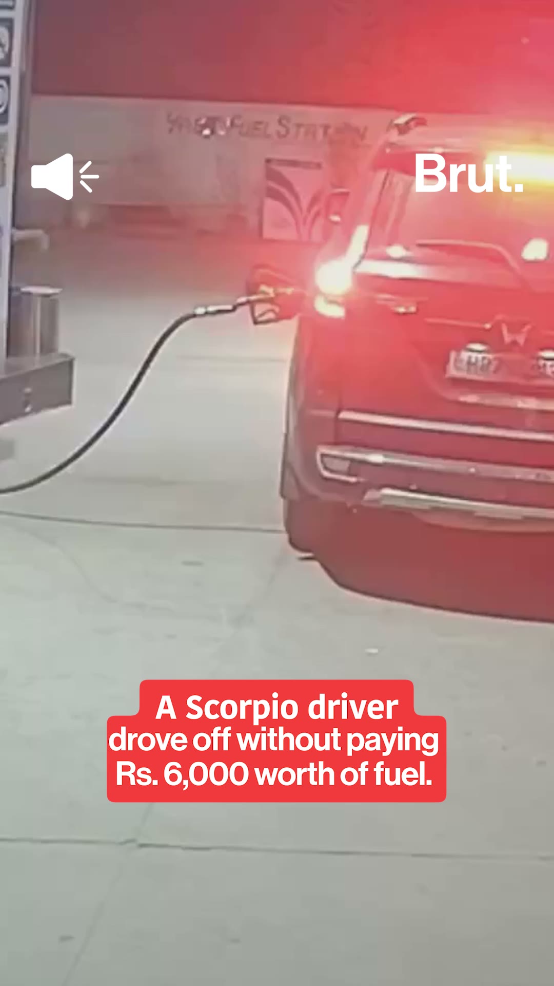 A Scorpio driver fled without paying after filling diesel worth Rs. 6,000 at a fuel station in Gurugram
