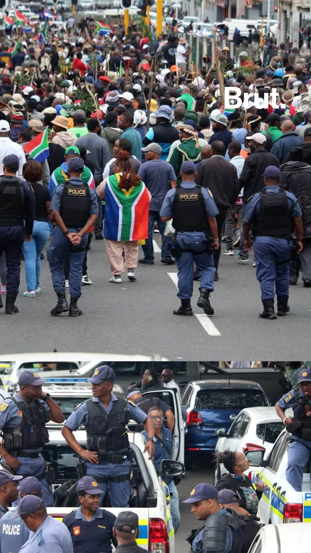 🇿🇦 Afrique du Sud : des manifestations anti-migrants éclatent dans plusieurs villes.