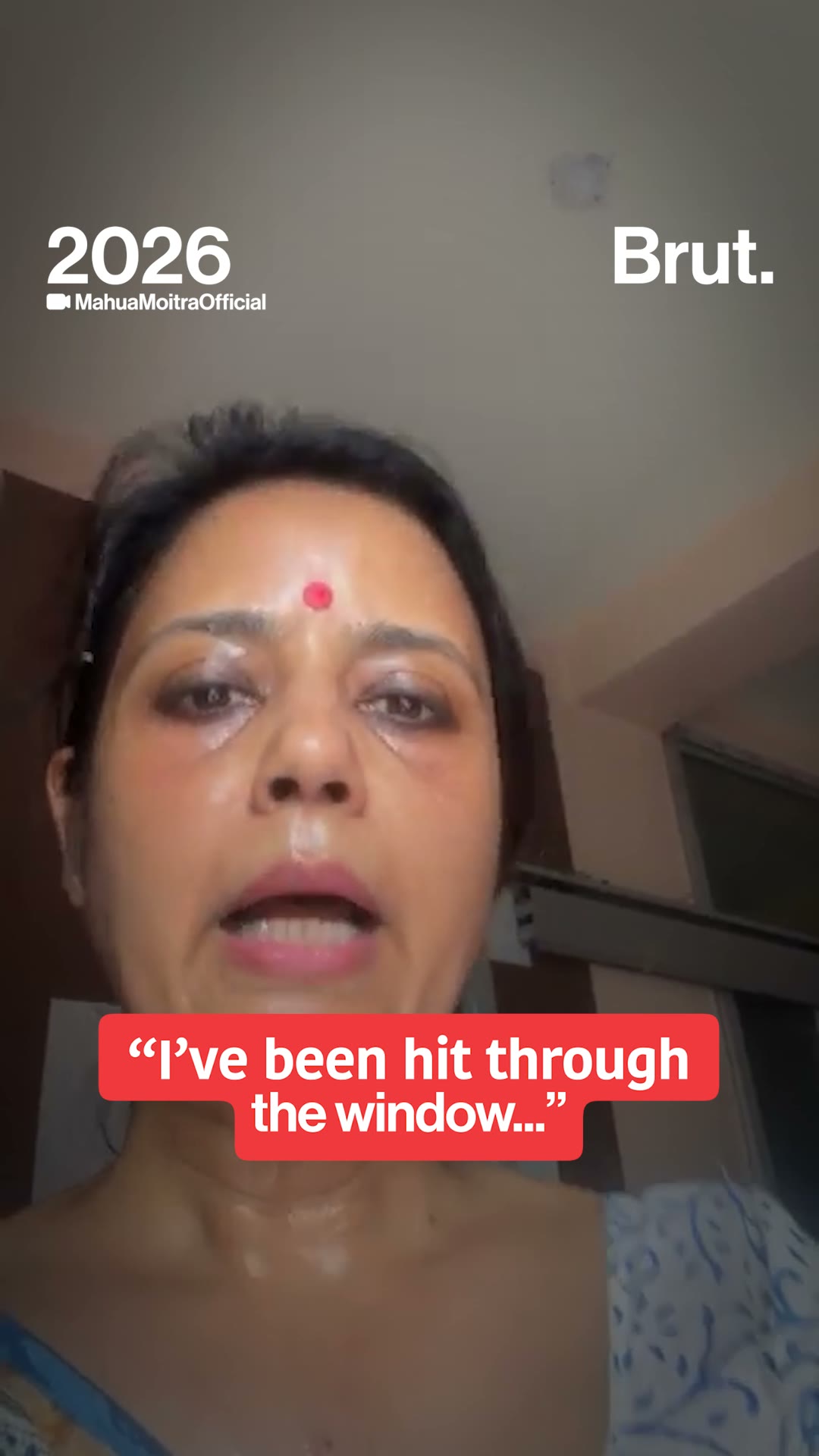 Eggs and vegetables hurled at TMC’s Mahua Moitra in West Bengal