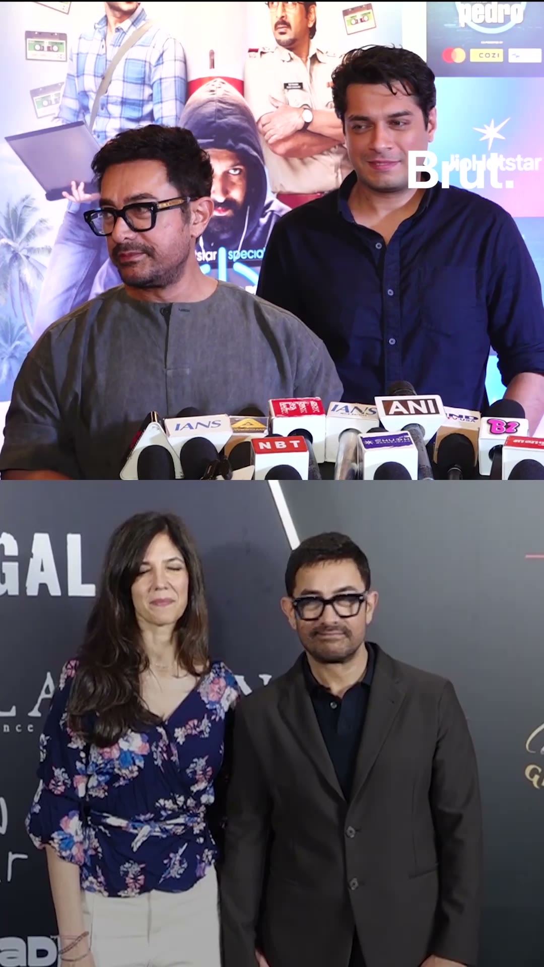 Actor Aamir Khan reveals his wedding plans to the press...
