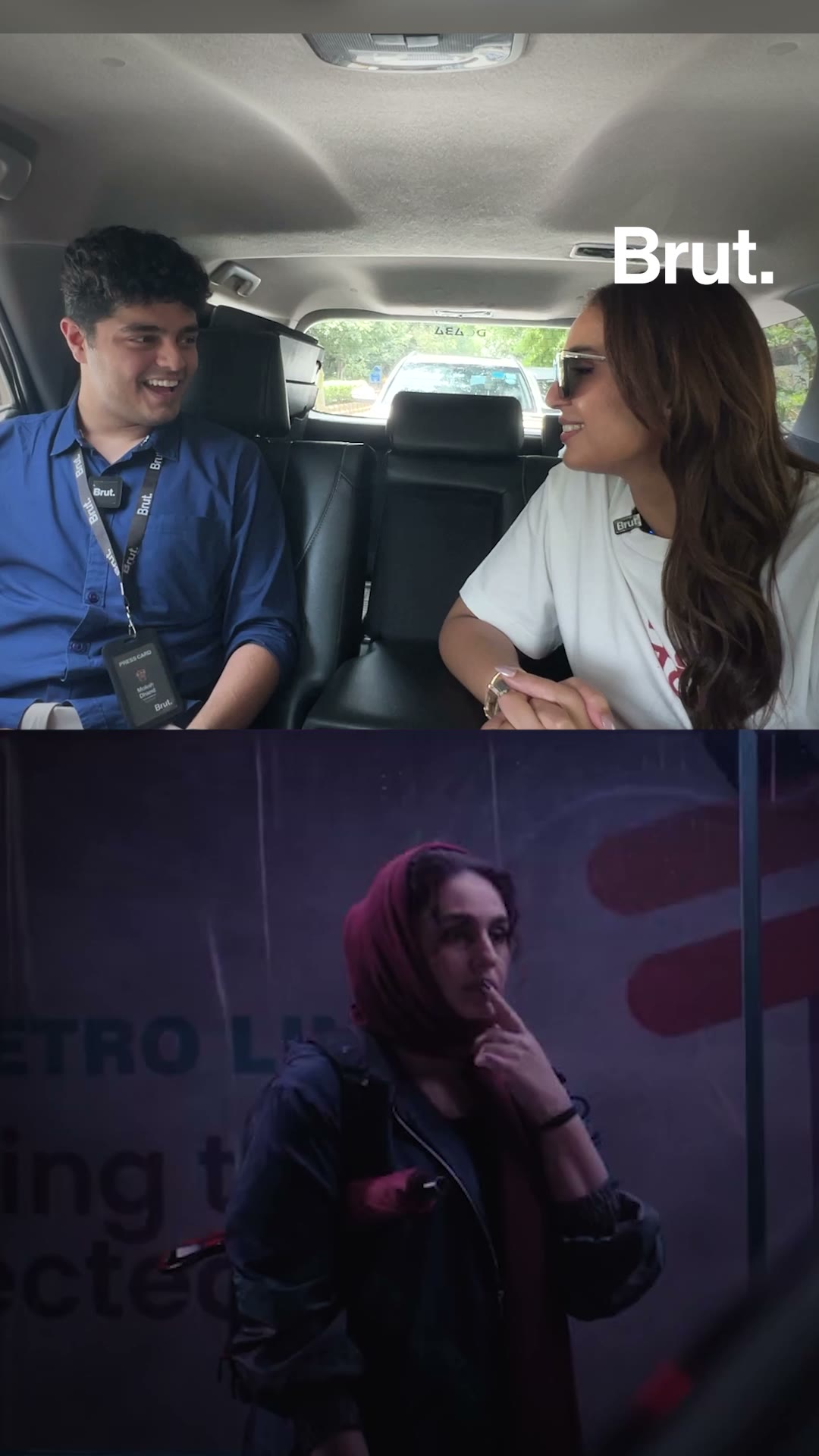 Brut tests Huma Qureshi's sign language knowledge
