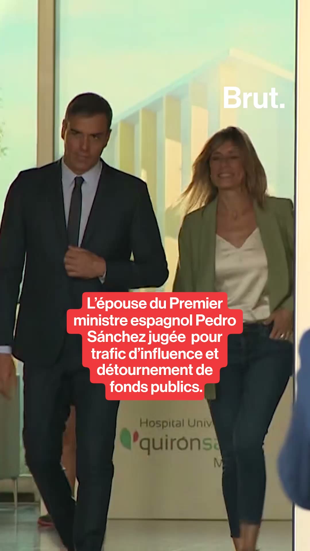 L’épouse du Premier ministre espagnol Pedro Sánchez jugée pour trafic d’influence et détournement de fonds publics.
