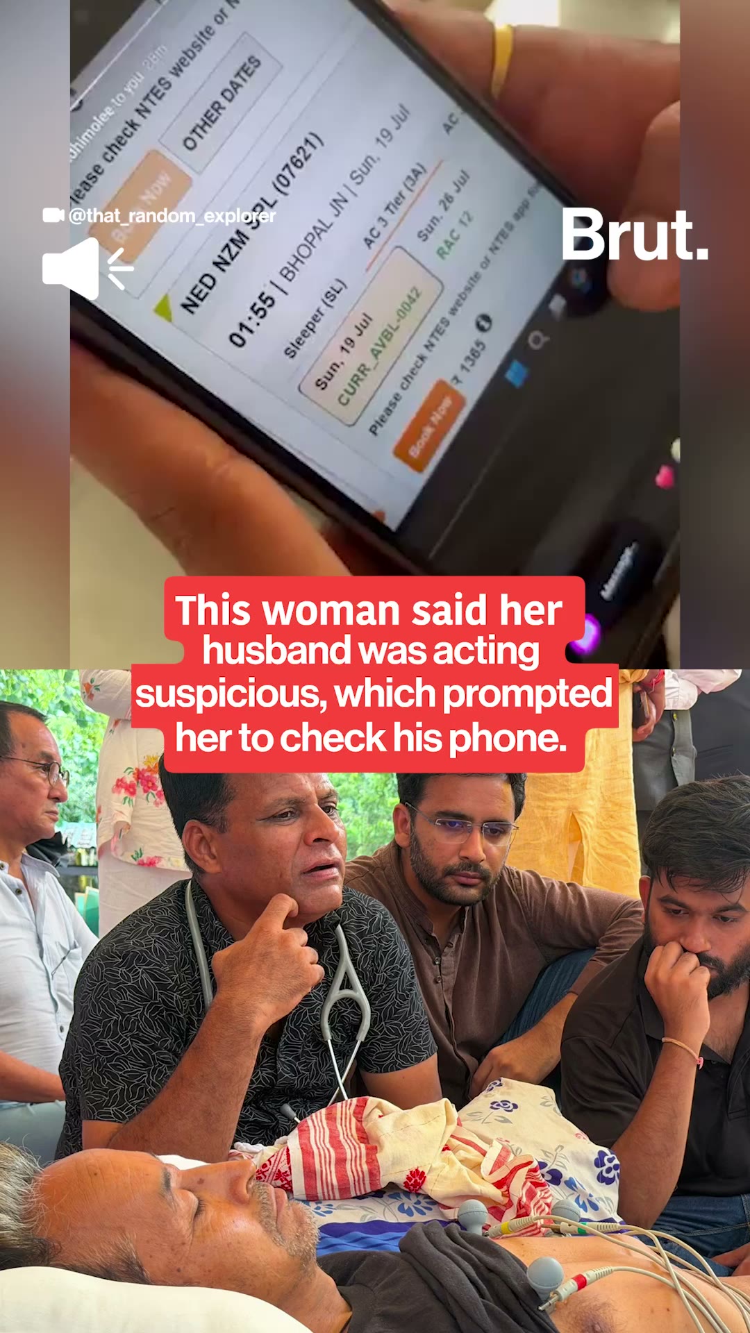 Woman finds her husband funding train travel for people to join CJP protest