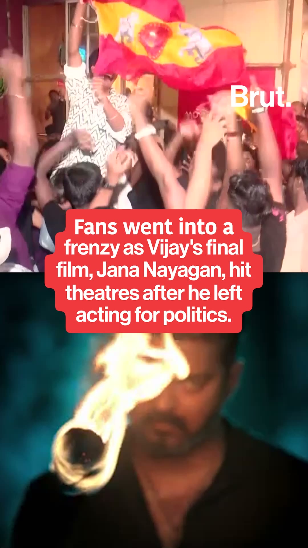How Vijay’s fans celebrated his final film
