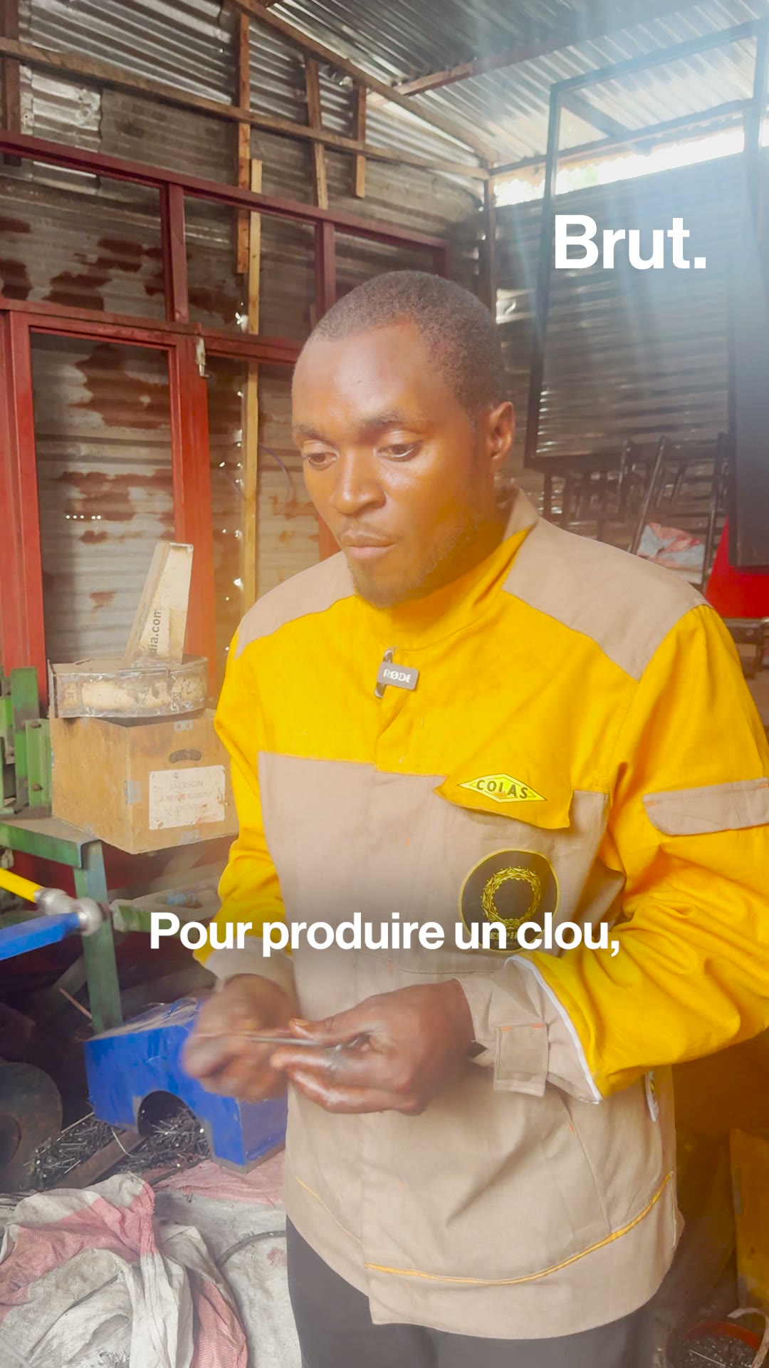 Ces jeunes entrepreneurs lancent une unité locale de production de clous à Goma