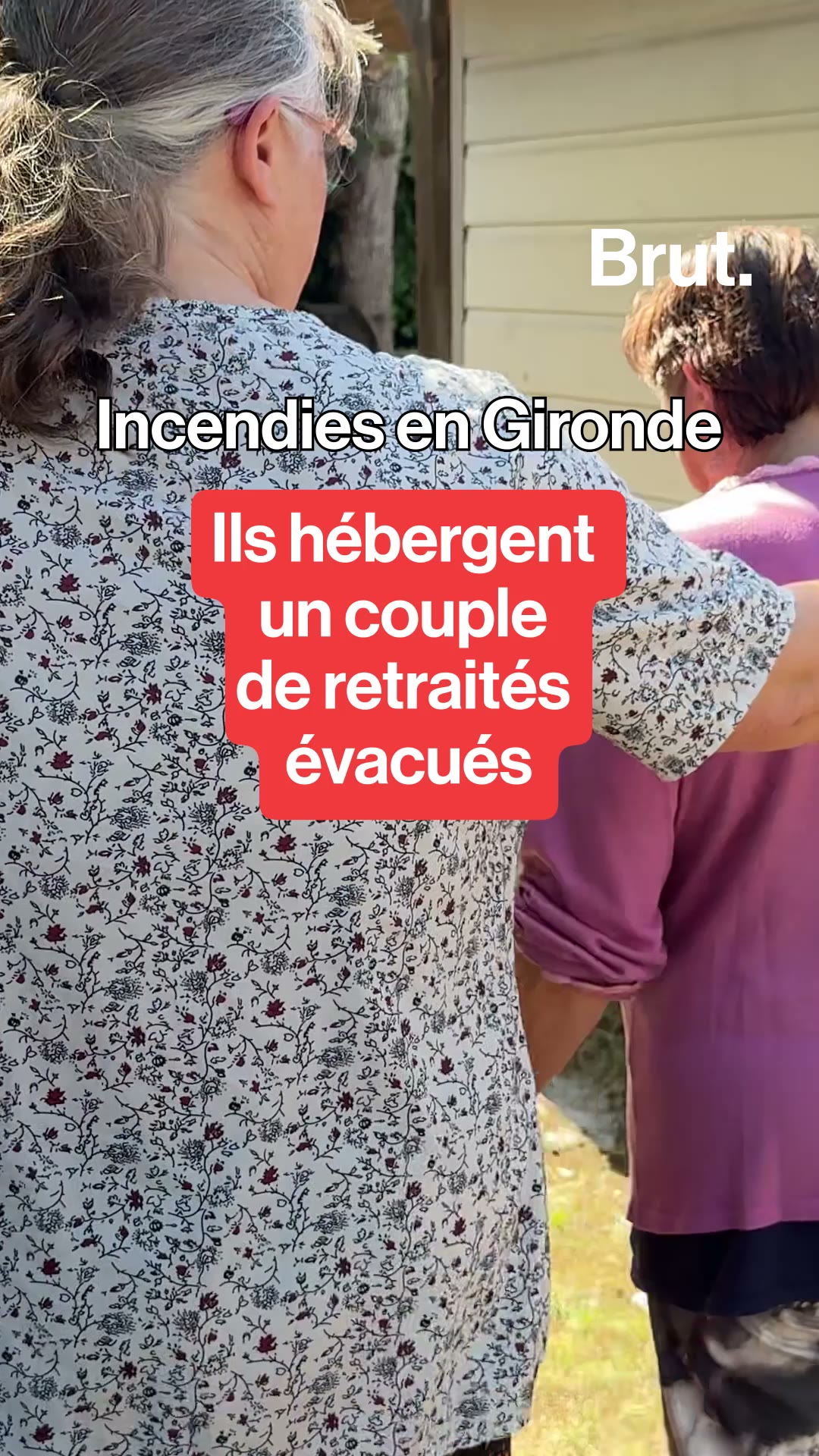 Ils accueillent un couple de retraités évacués