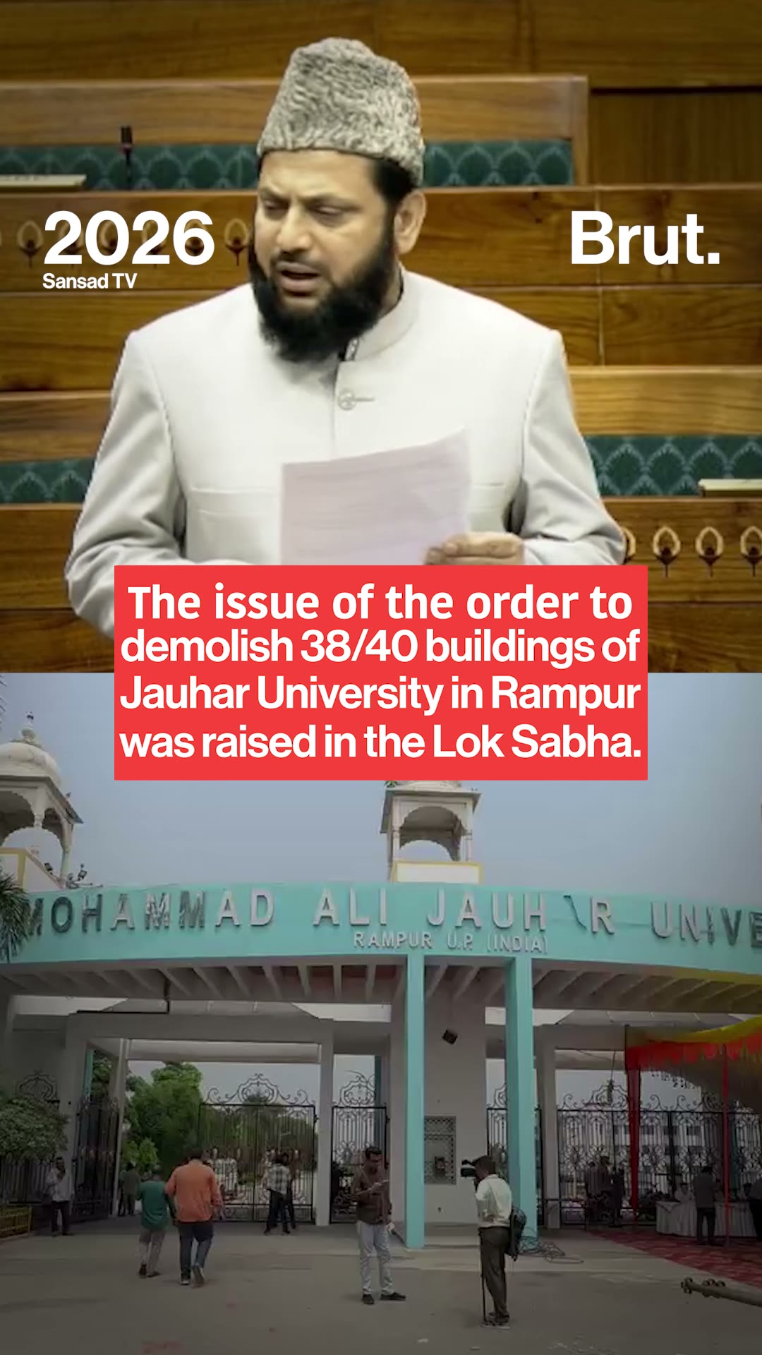 Mohammad Ali Jauhar University demolition makes it to Parliament