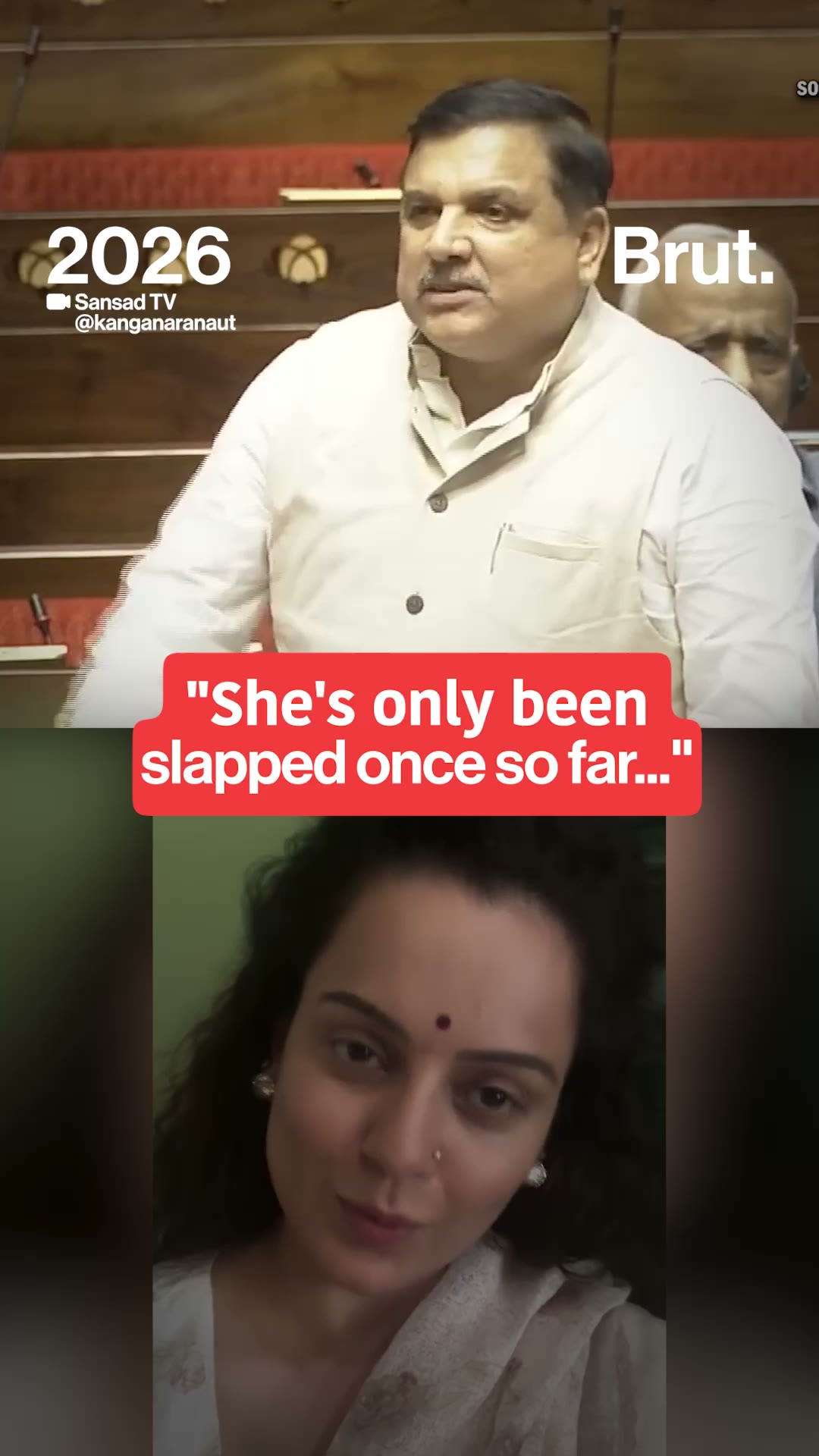 Sanjay Singh hit back at Kangana Ranaut over her "gutter" remark on Gen Z protesters.