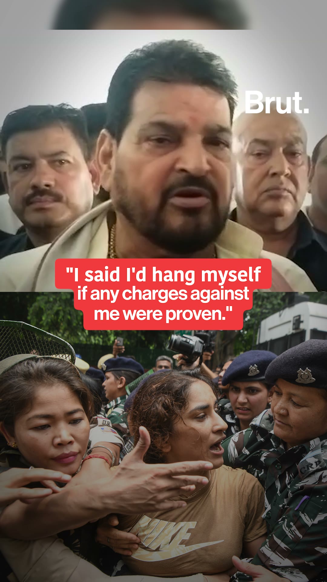 "Acquitted with honour," says Brij Bhushan Singh after Delhi Court absolves him of harassment charges