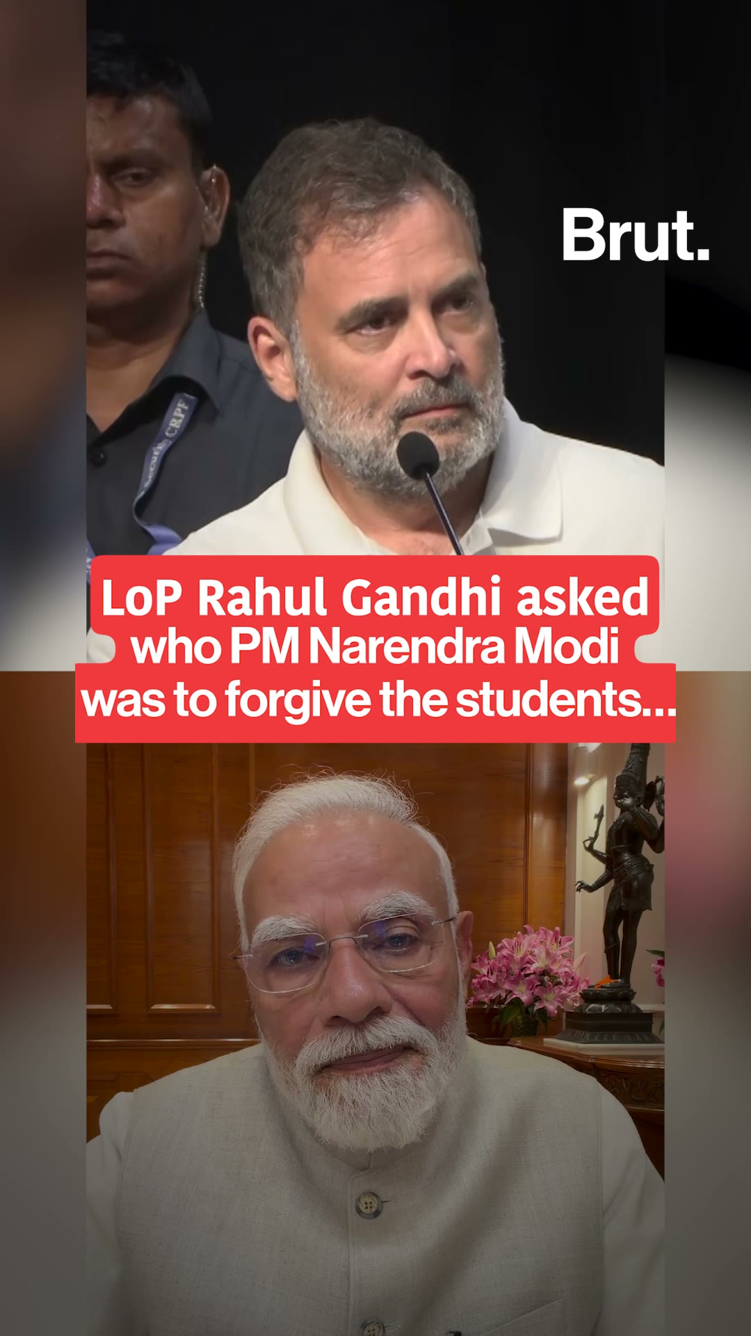 Rahul Gandhi Questions PM Modi’s Remarks On Students’ Exam Protests