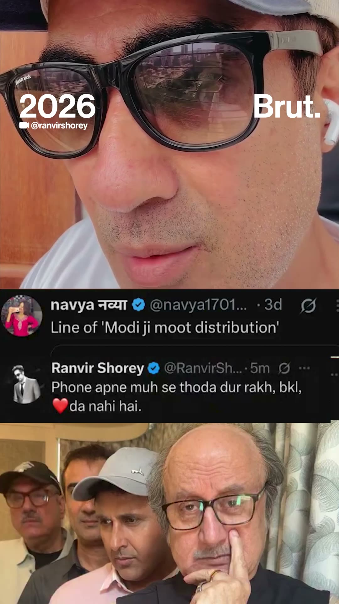 Ranvir Shorey on misogyny row: If girls can be gutter mouthed, they should be ready to hear the same replies