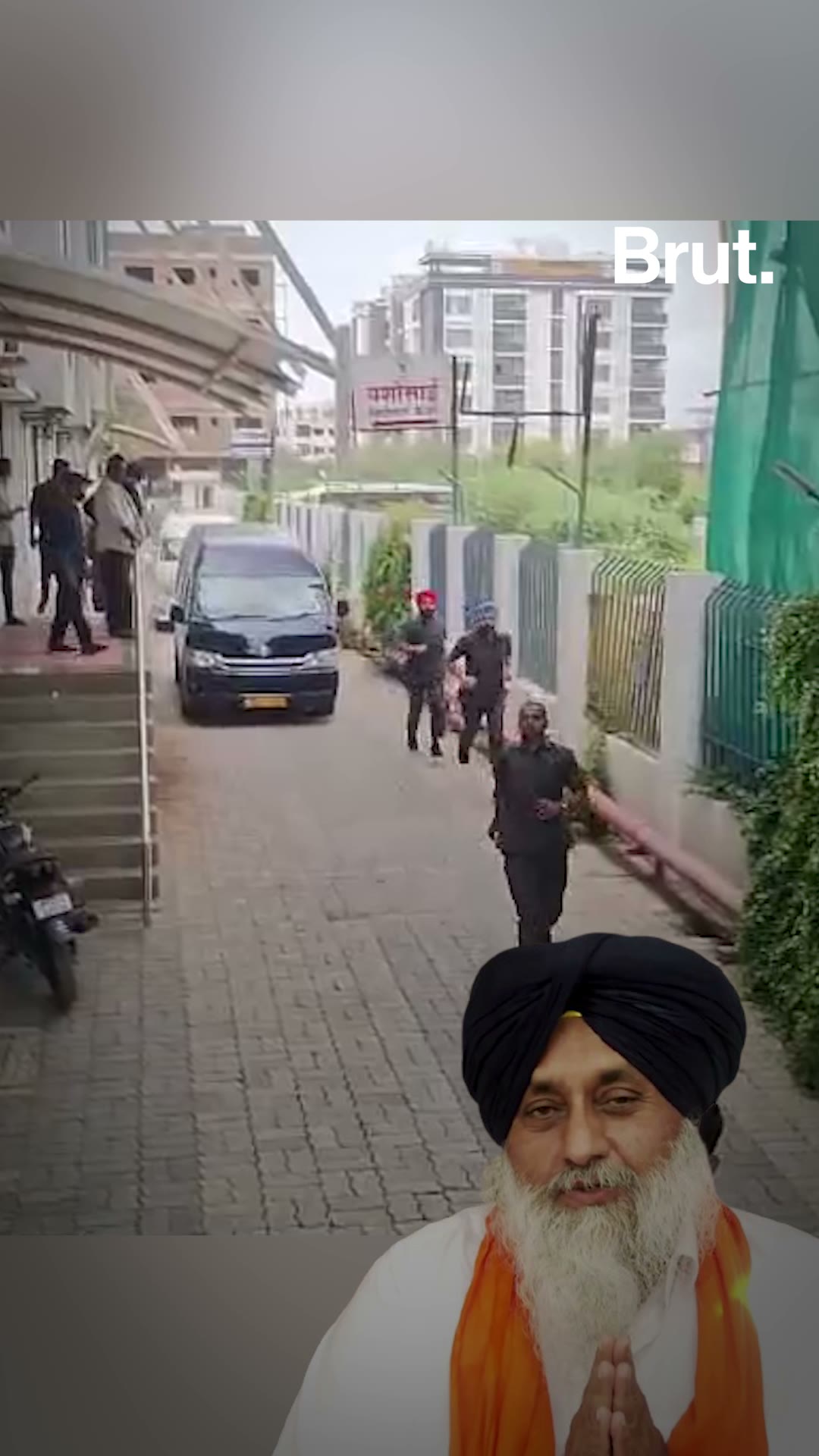 Attack On Sukhbir Singh Badal In Nanded