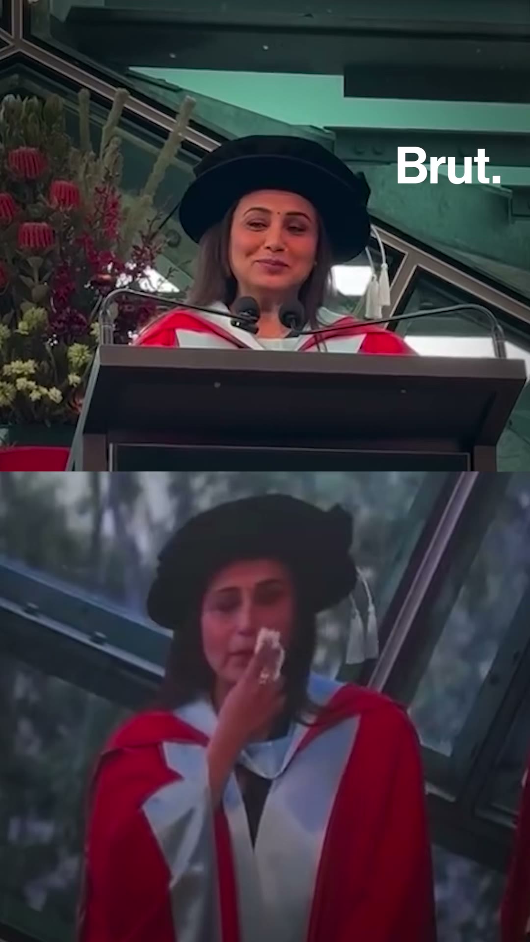 Rani Mukerji received an honorary doctorate