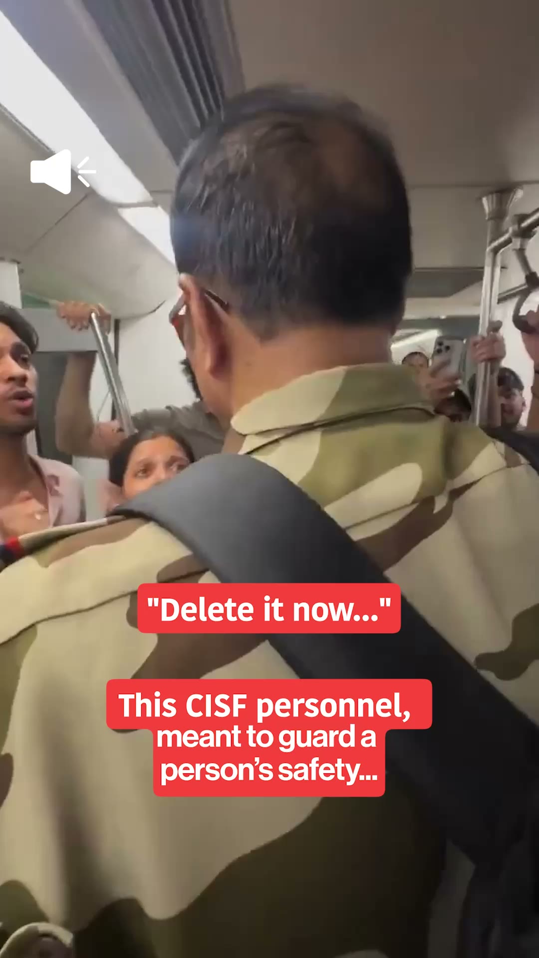 CISF Personnel Suspended After Allegedly Taking Woman’s Photos Inside Delhi Metro