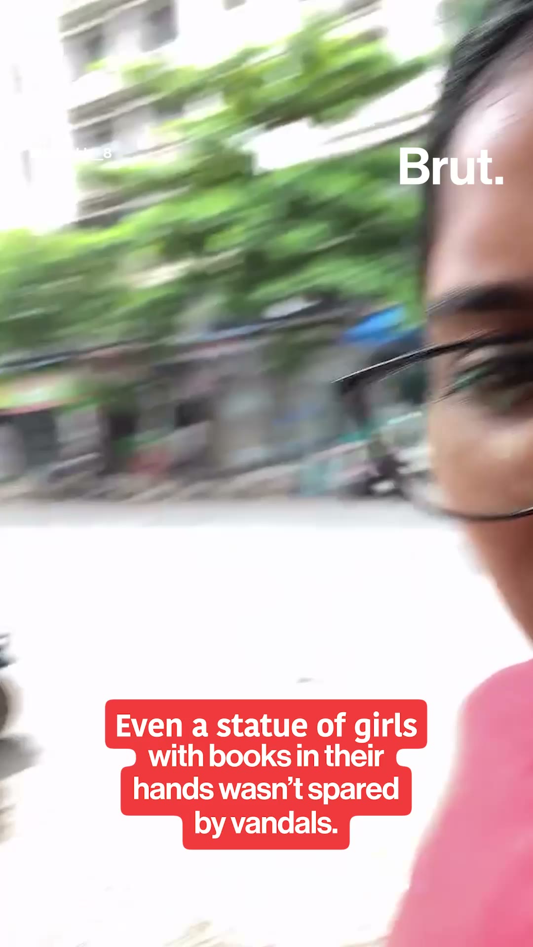 Mural defaced in Mumbai