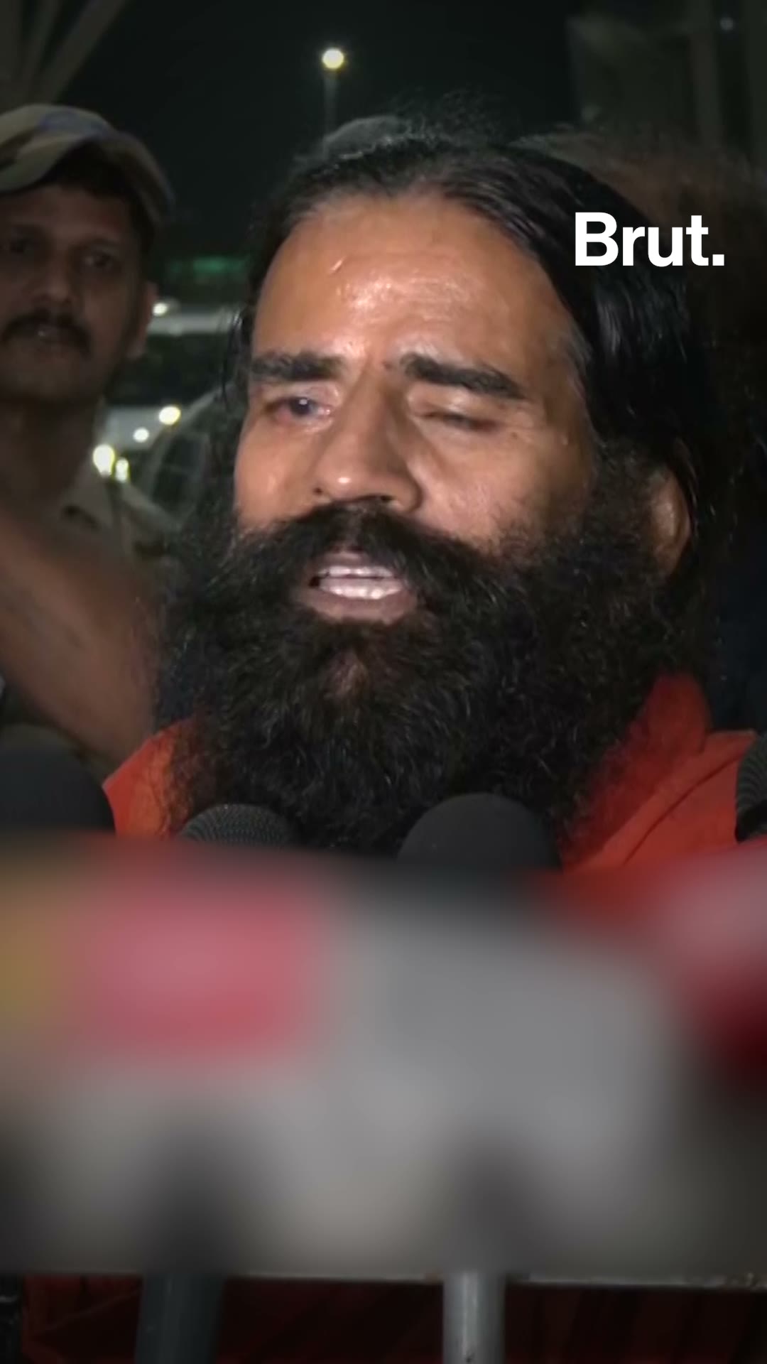 Ramdev cautions against using minor in agitations