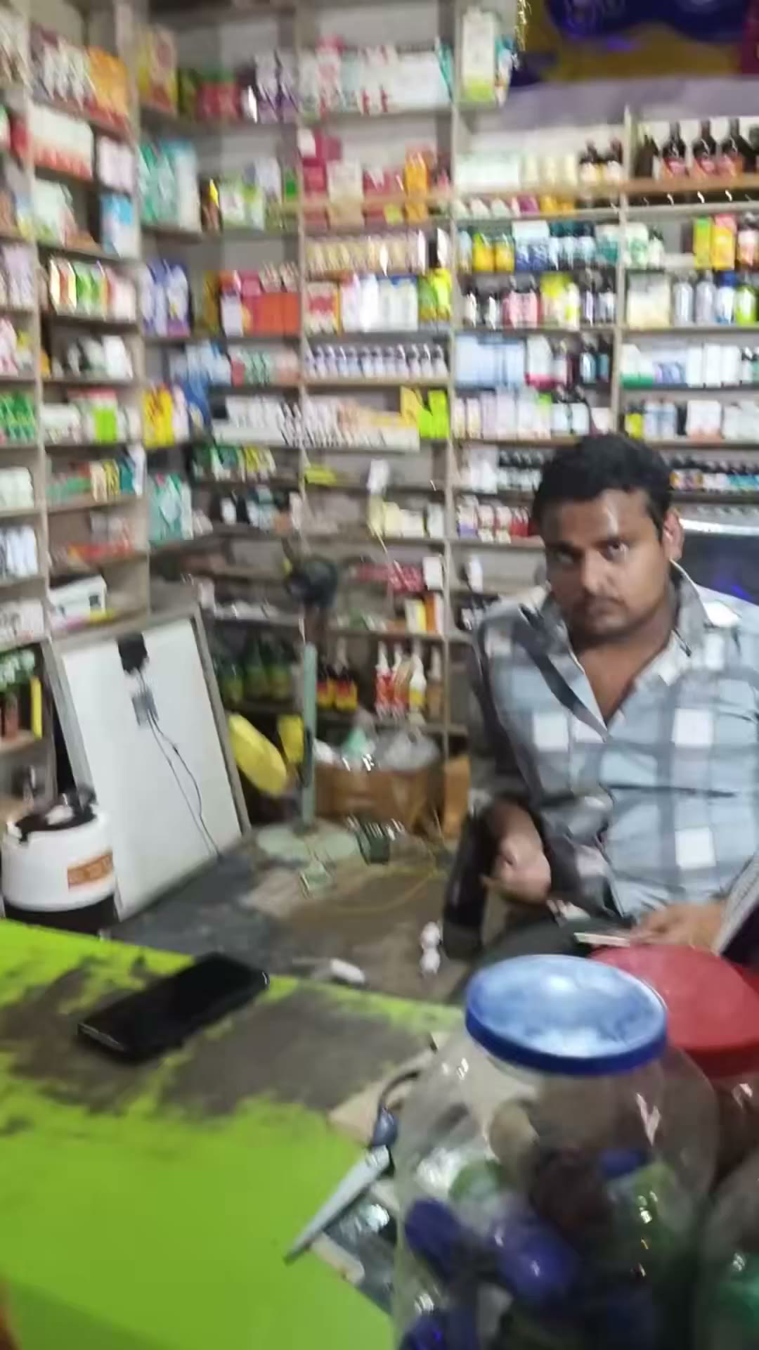 Items fall off store’s shelves amid DJ playing loud music