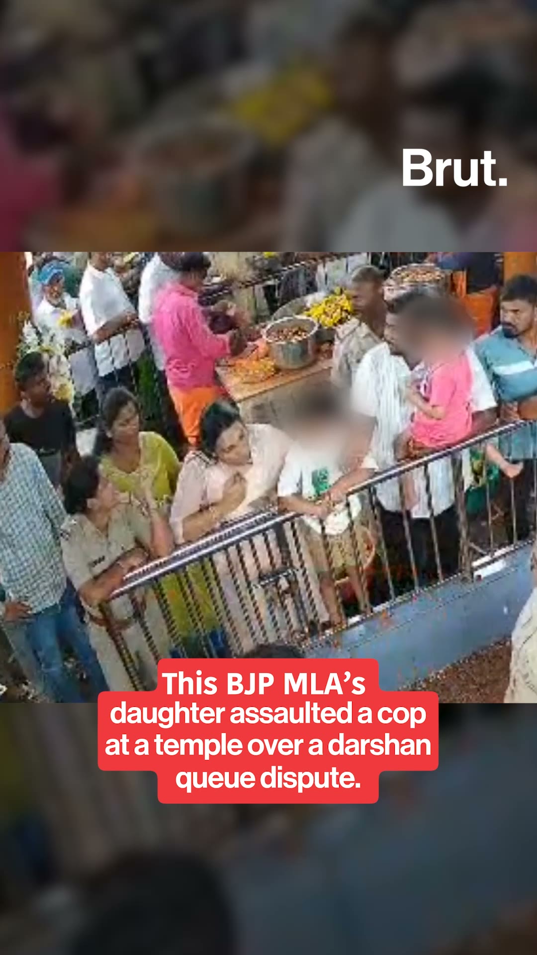 BJP MLA’s Daughter Slaps Cop at Karnataka Temple Over Darshan Queue