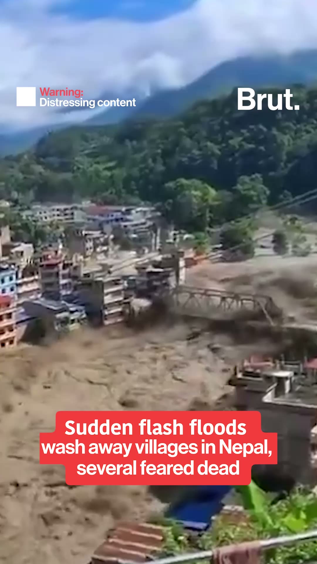 Sudden flash floods ravage homes and villages in Nepal