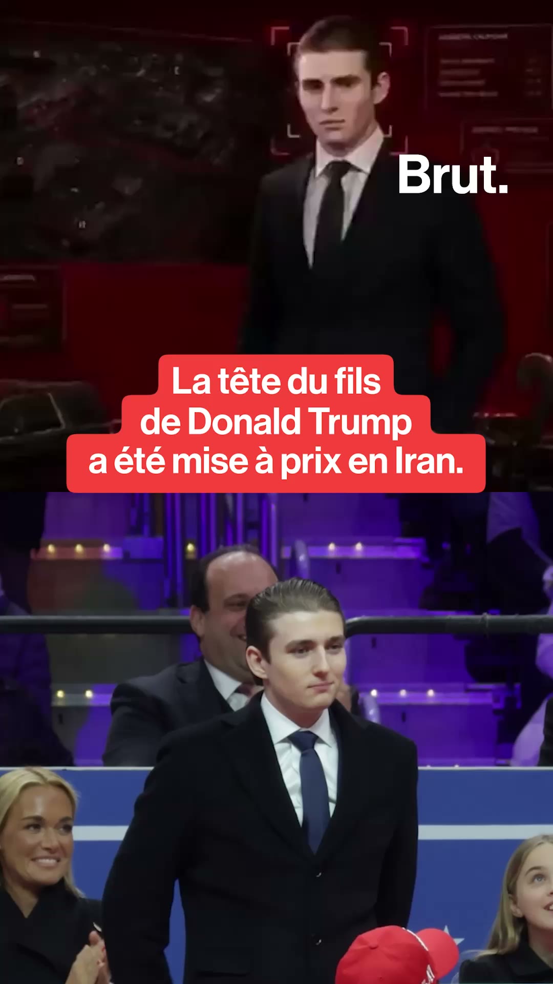La tête du fils de Donald Trump a été mise à prix en Iran.
