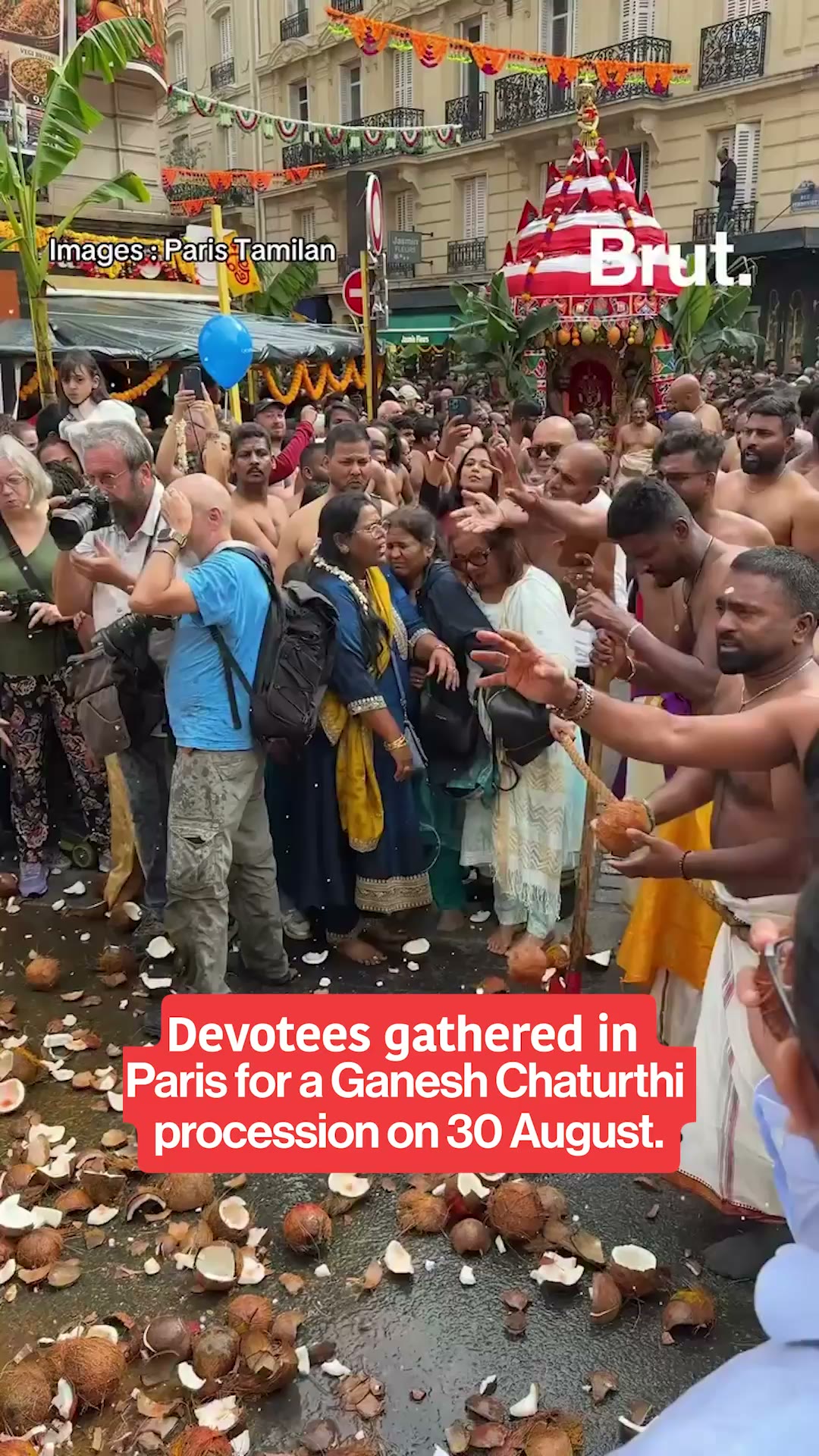 Paris Ganesh Chaturthi 2026: Devotees Join Ganesh Festival Procession