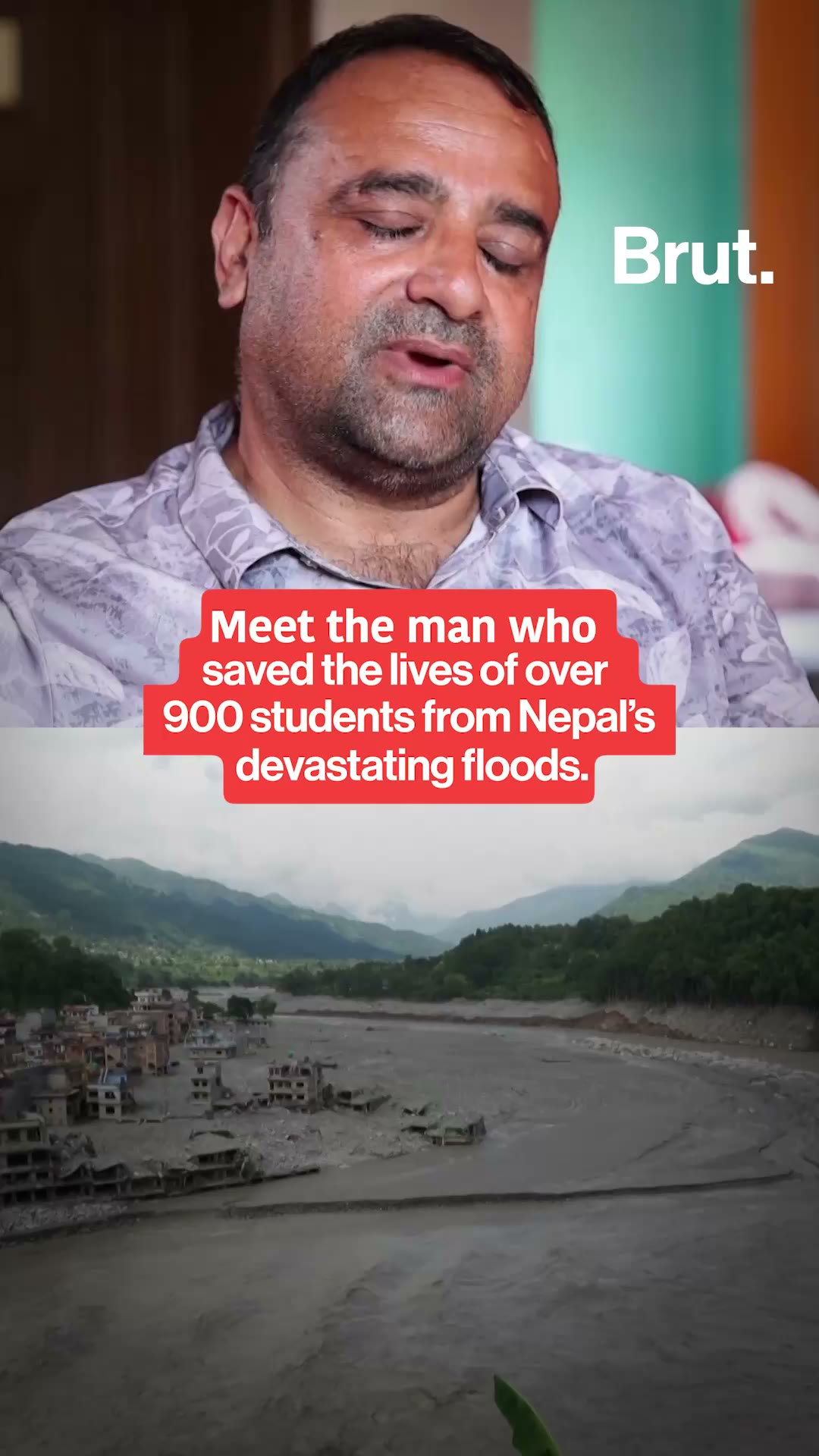 English teacher who saved students in Nepal flood