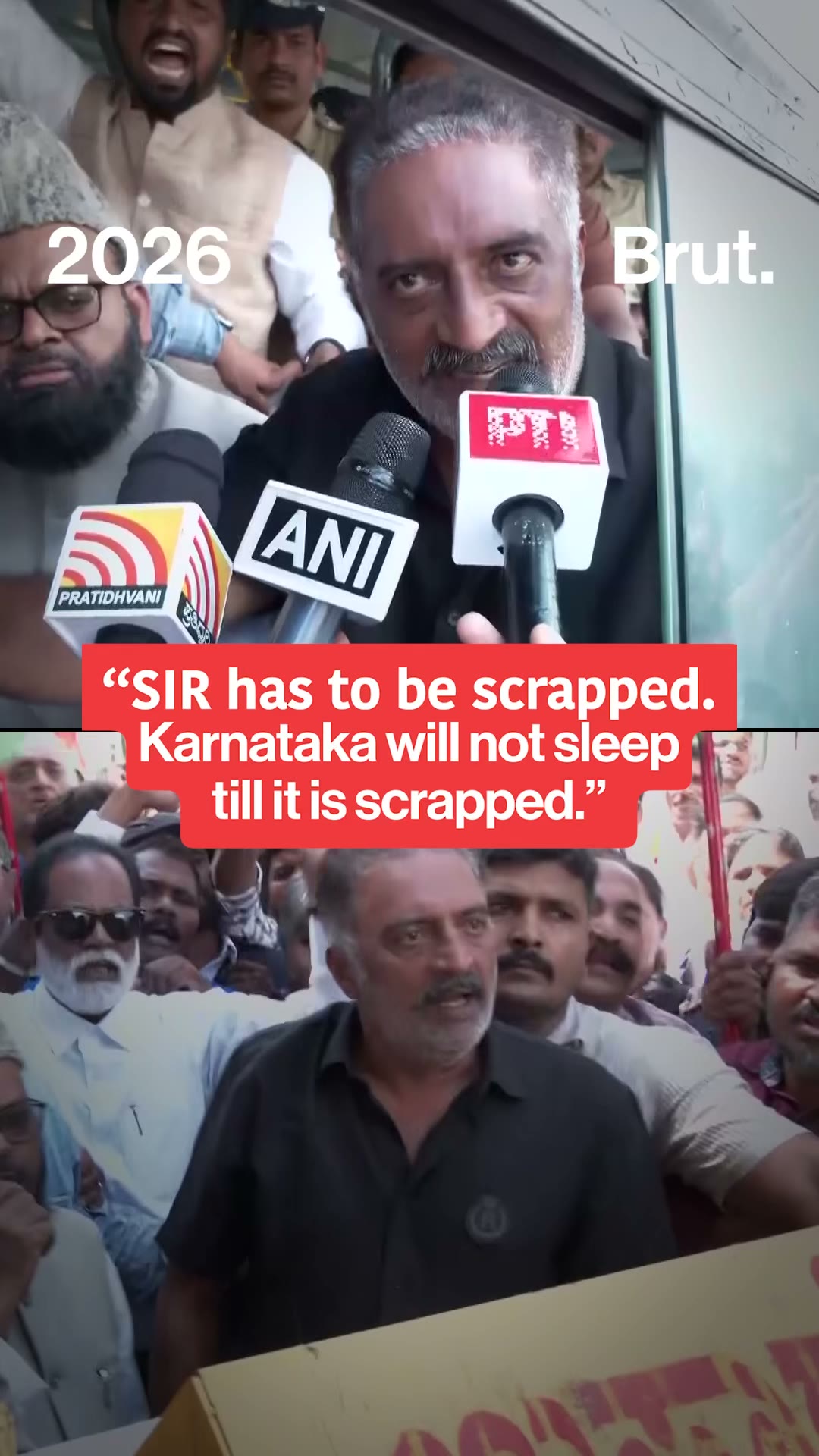 Why did Bengaluru Police detain Prakash Raj?