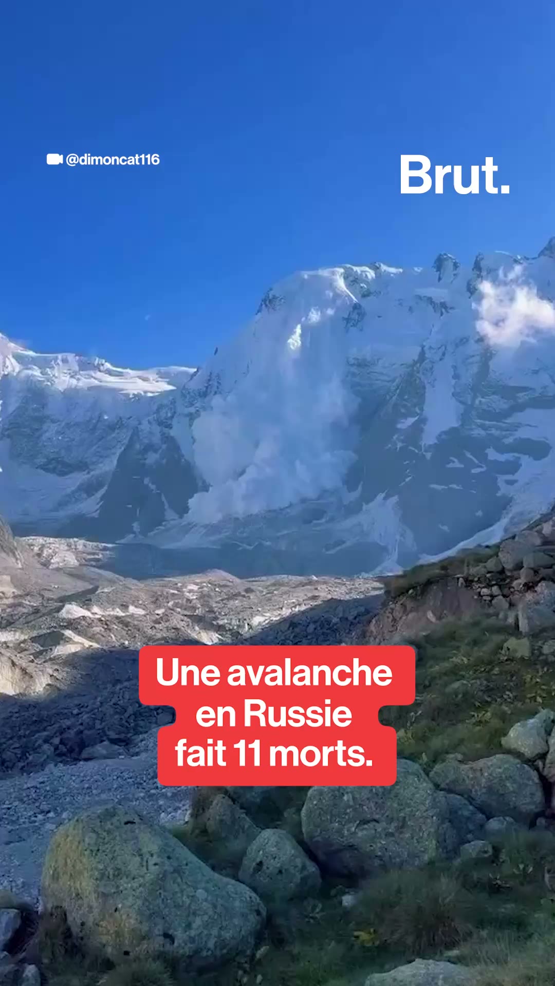 L'avalanche, qui s'est produite en Russie dans la gorge de Bezengui, connue pour ses montagnes et son glacier, a surpris un groupe de 33 alpinistes, selon les autorités.