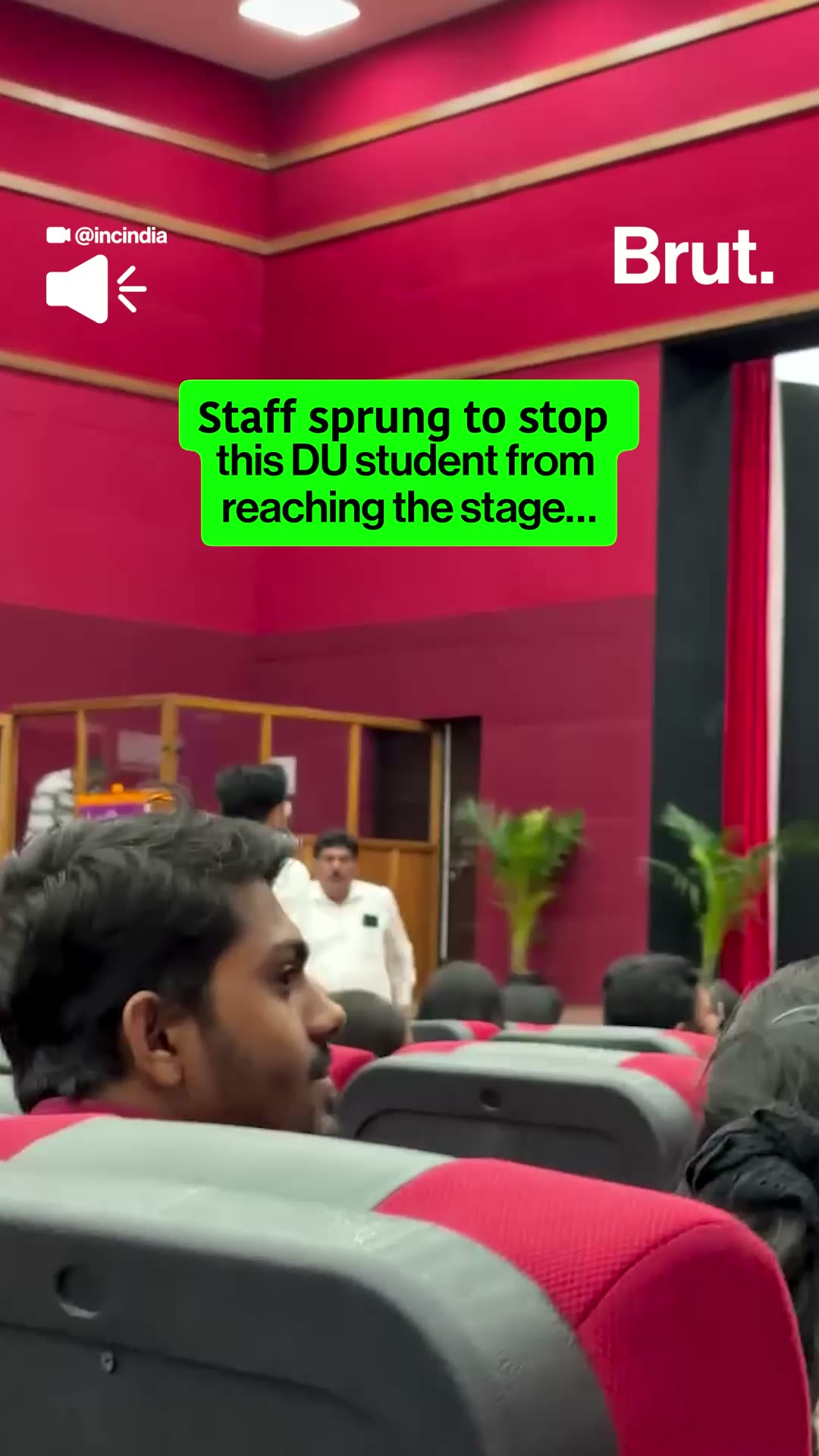 DU students raise slogans against VC for holding event days after building collapse tragedy