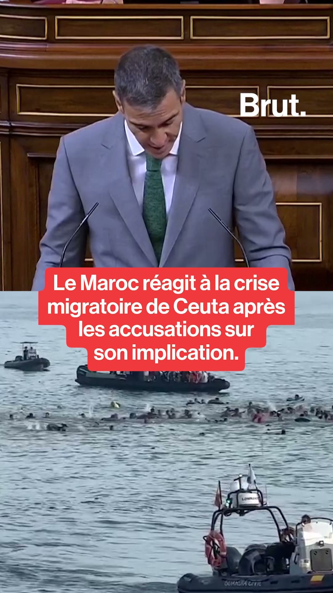 Le Maroc réagit à la crise migratoire de Ceuta après les accusations sur son implication.