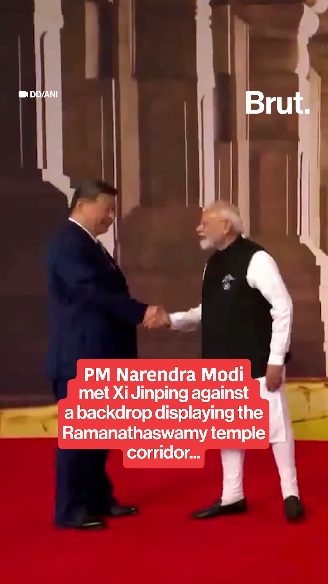 Modi met chinese president
