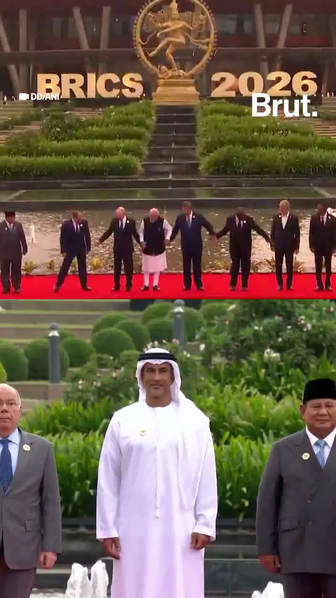 BRICS leaders family photo
