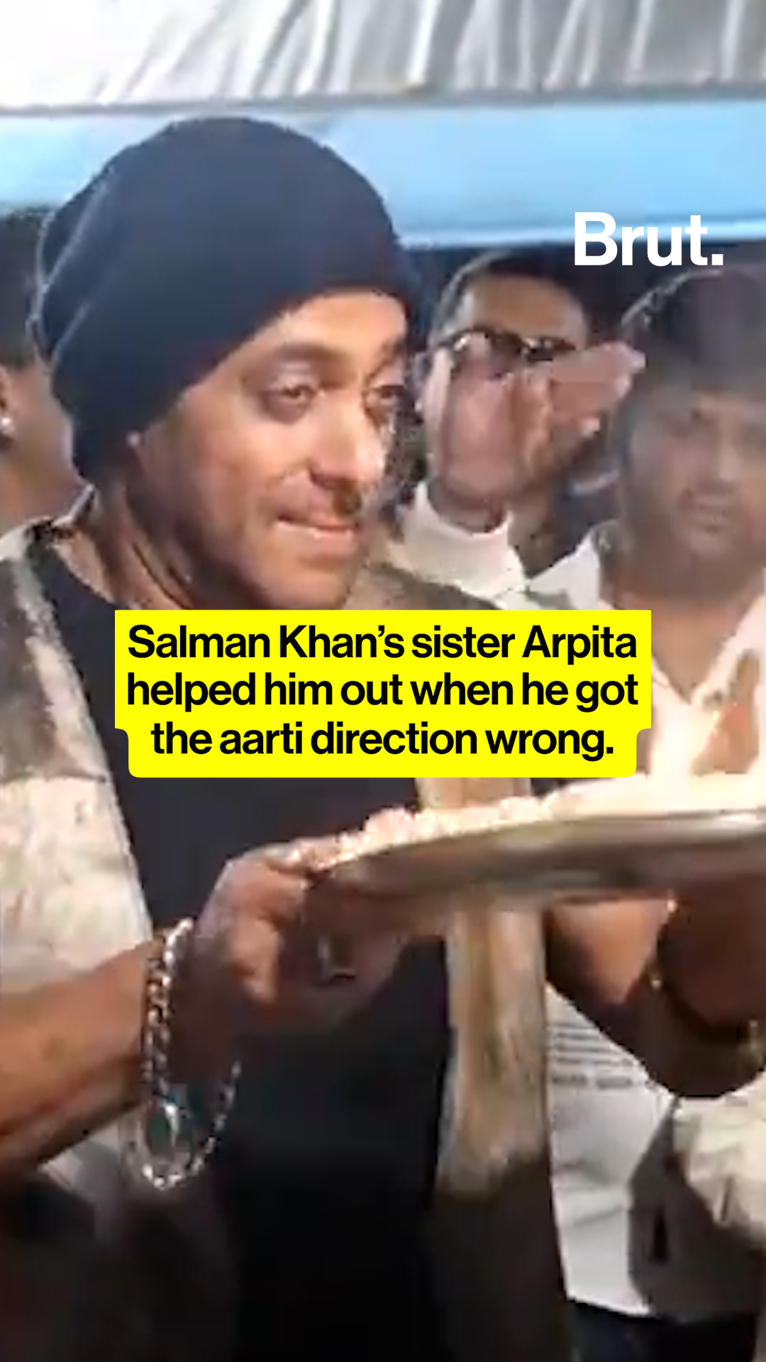 Salman Khan's aarti mistake goes viral...