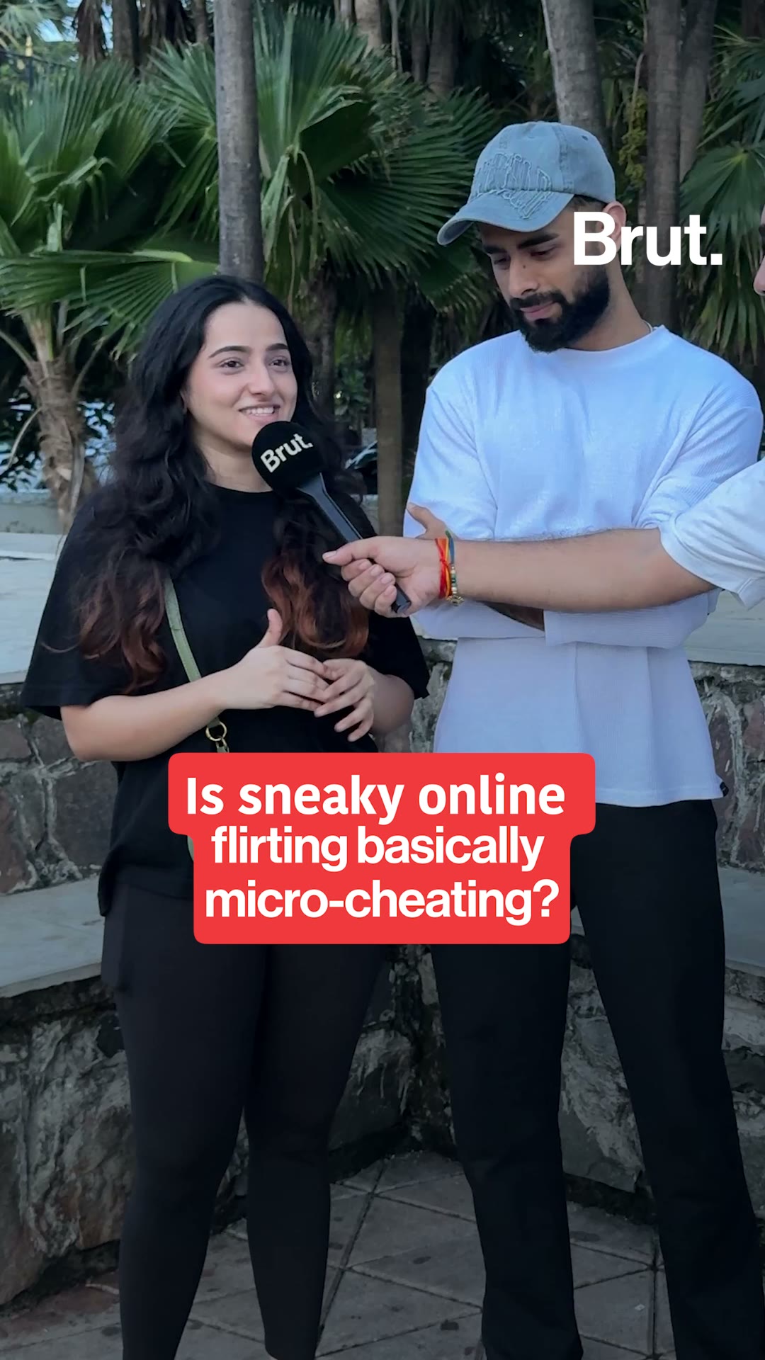 When does flirting become cheating?