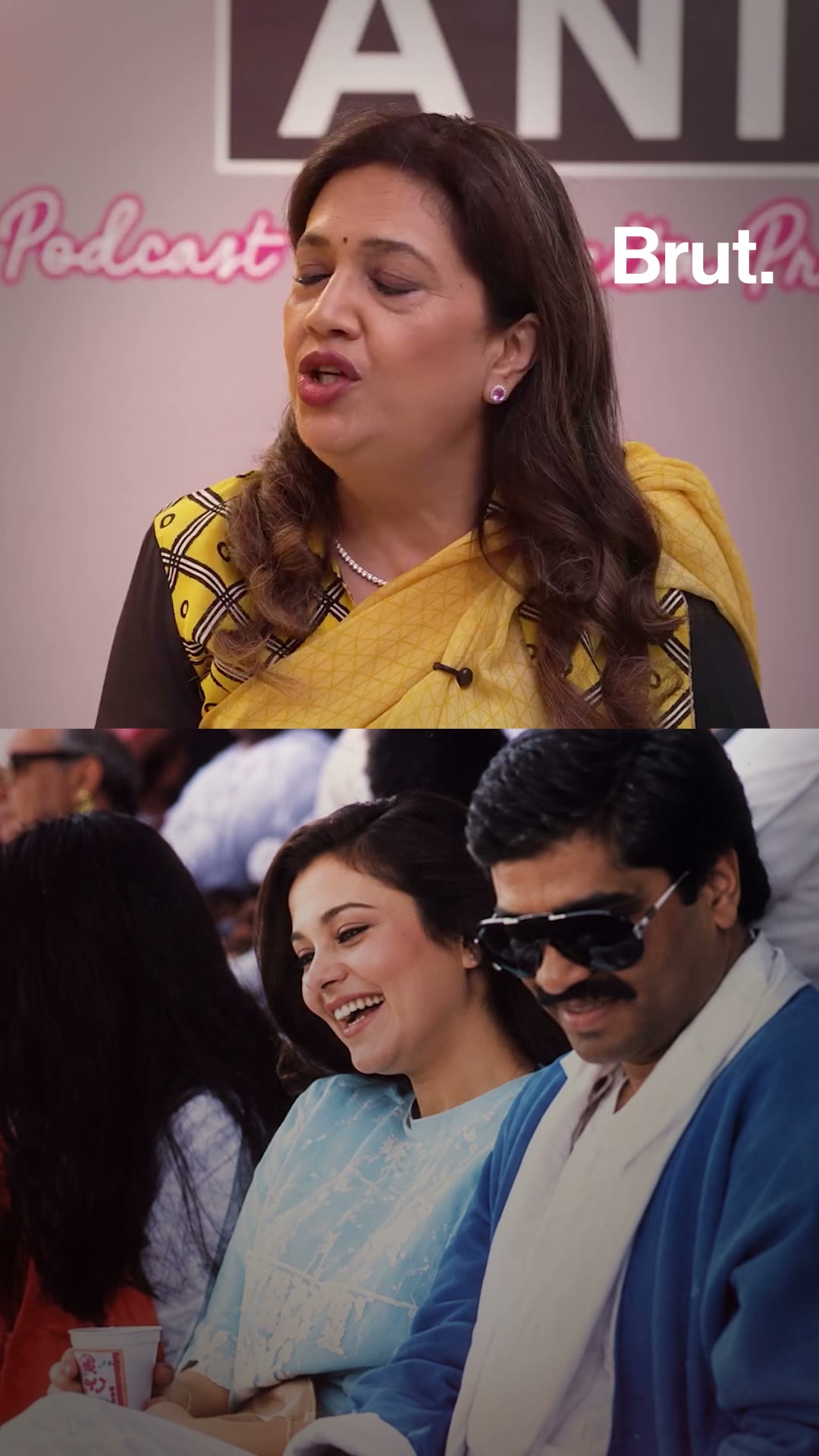 How did actor Mandakini end up next to Dawood Ibrahim?