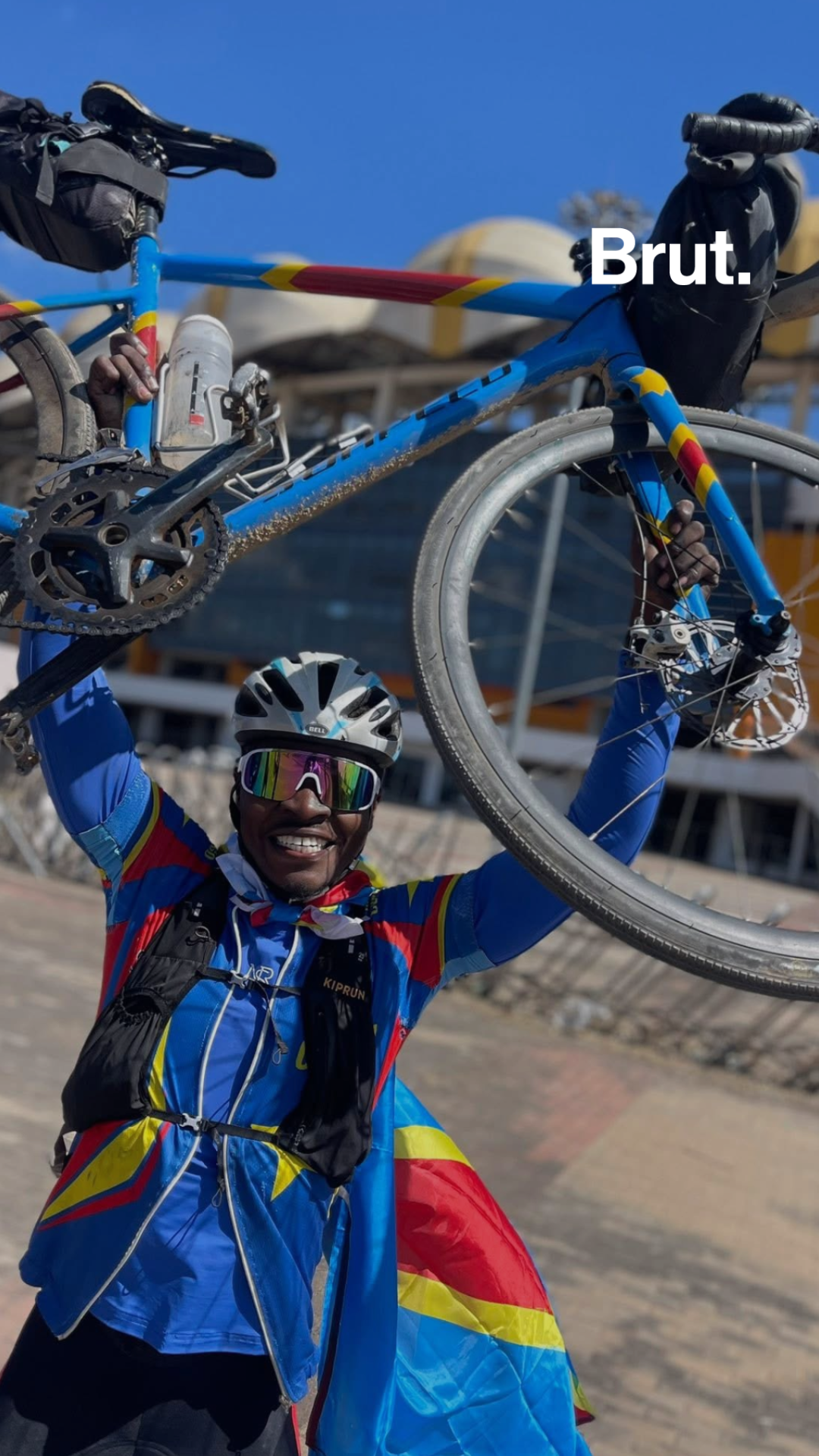 🇨🇩 5 choses à savoir sur Miguel Masaisai, le cycliste pour la paix.